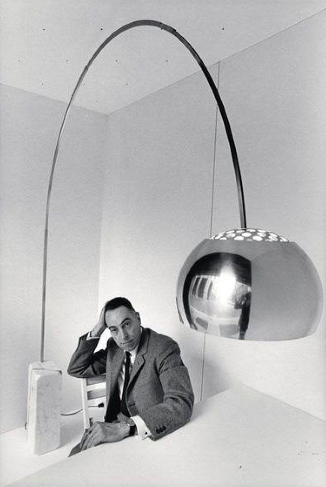 Lampada Arco <br> Achille & Piergiacomo Castiglioni per Flos, anni 70 - immagine 10