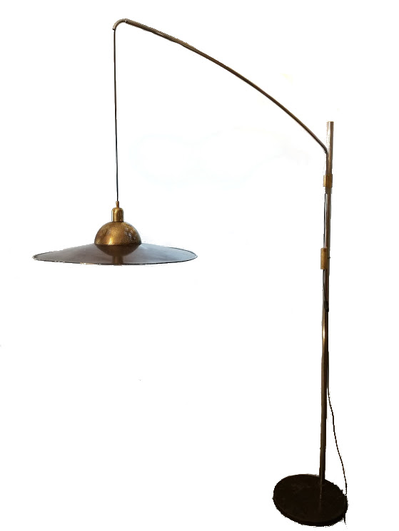 Lampada da terra con saliscendi, Italia anni 50 - immagine 6