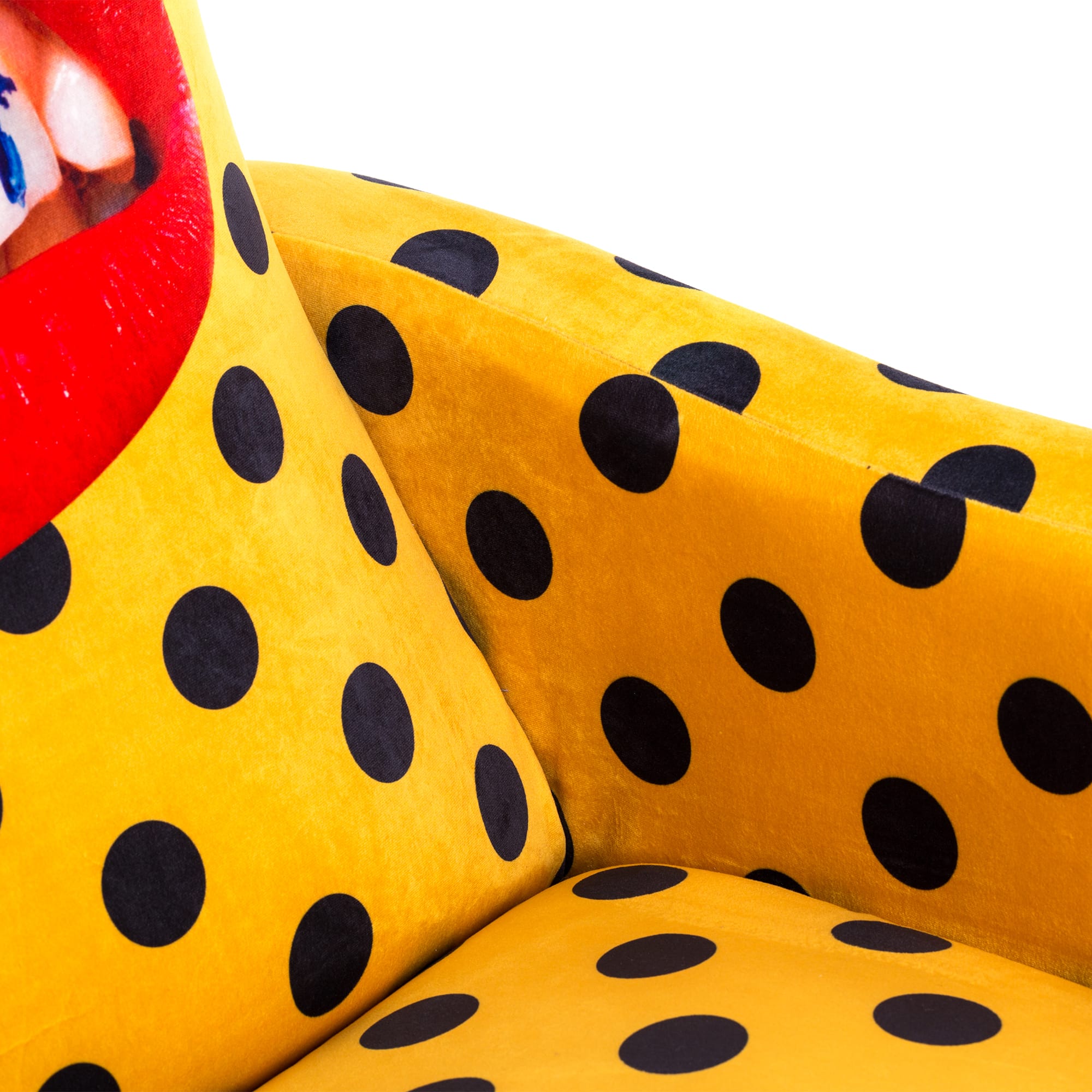 Seletti wears Toiletpaper <br> Poltrona con grafica "shit" - immagine 10