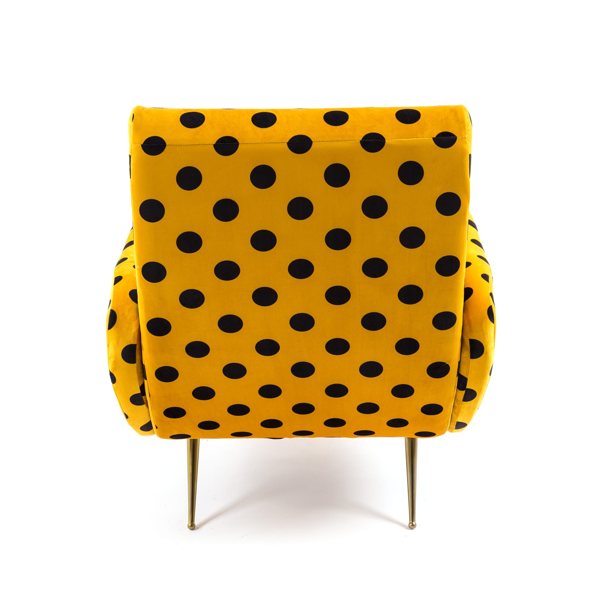 Seletti wears Toiletpaper <br> Poltrona con grafica "shit" - immagine 4