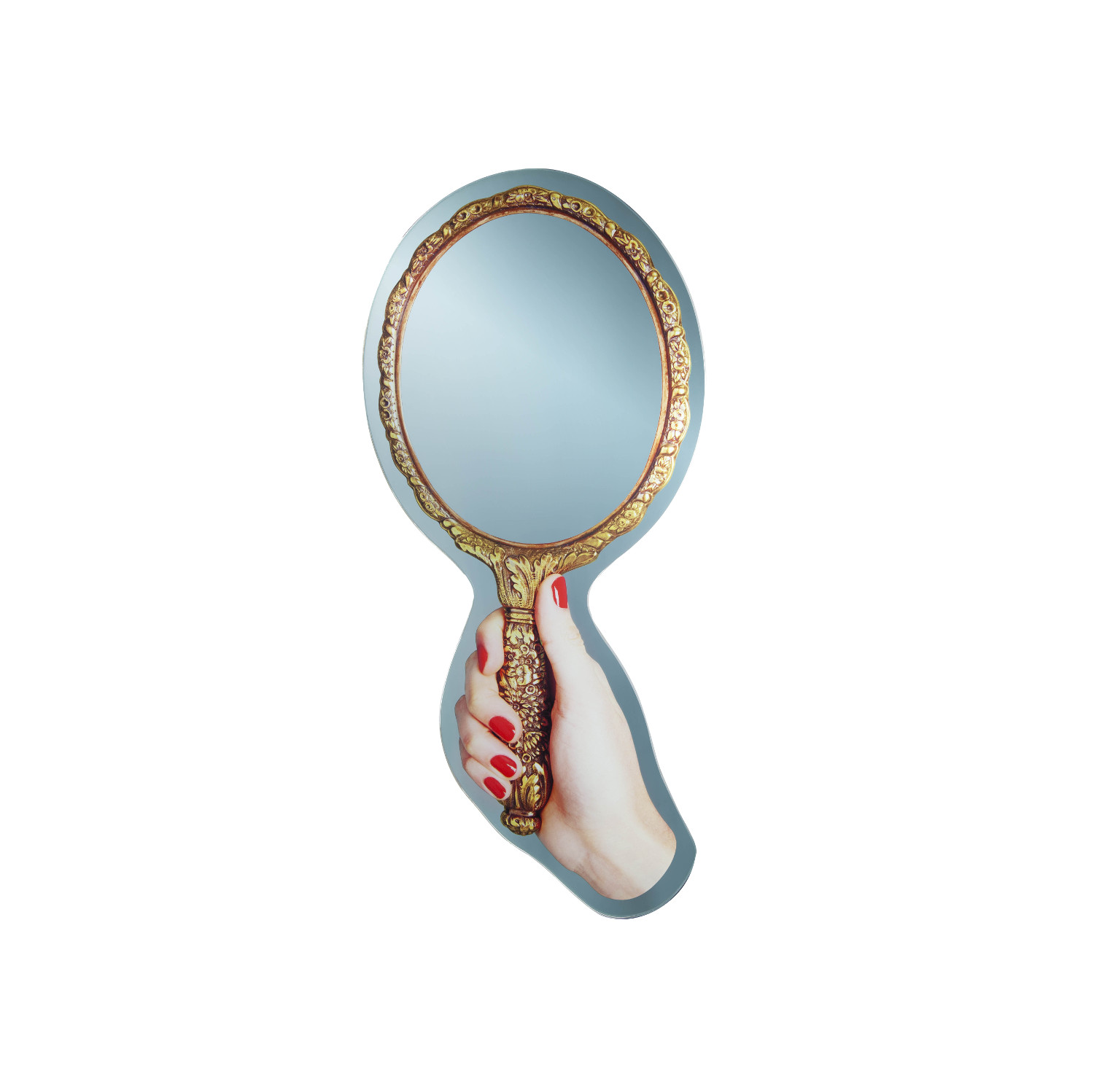 In esclusiva per FRAME <br> Experience Store by Condé Nast<br> Giampiero Romanò <br> Specchio "Vanity Gold"