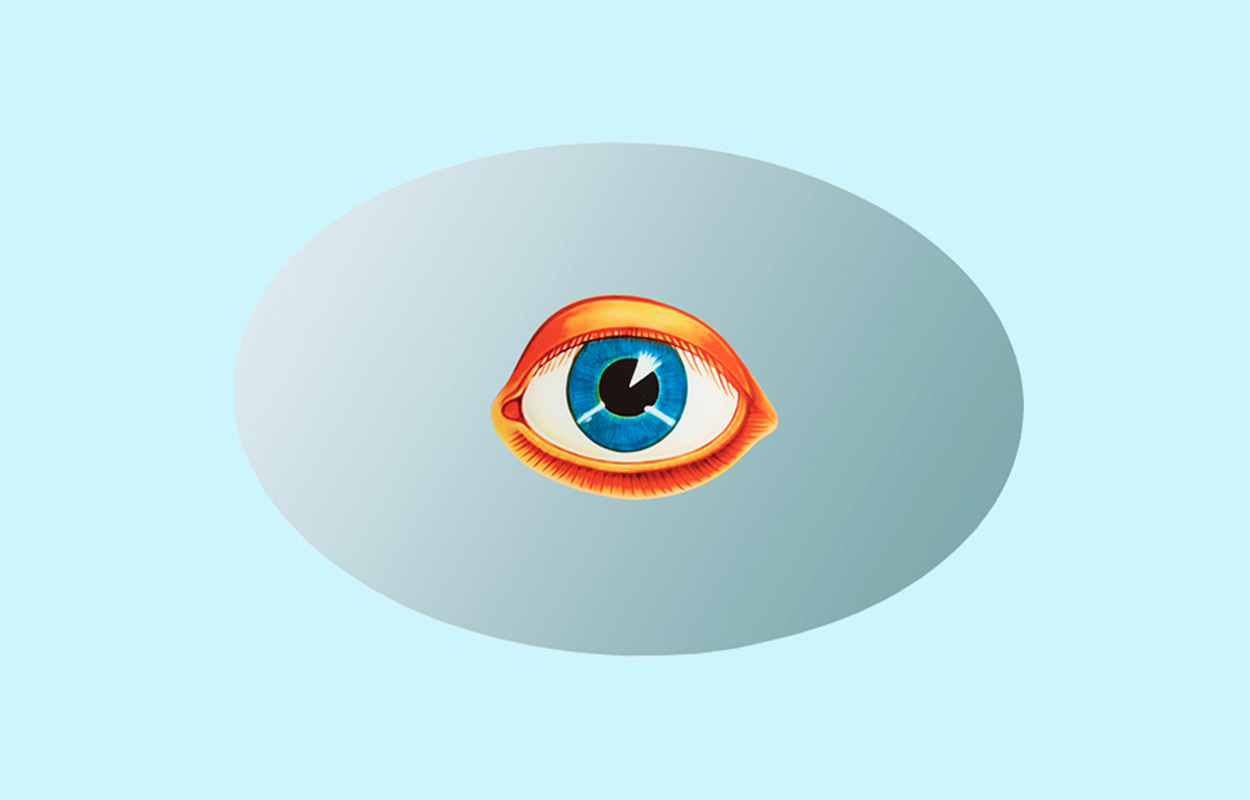Giampiero Romanò <br> Specchio "The Eye"<br> Limited edition 20 pcs - immagine 2
