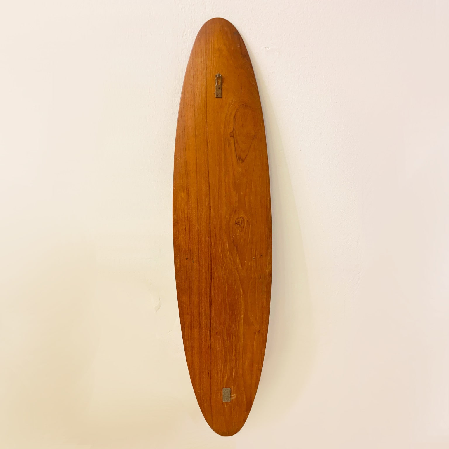Franco Campo & Carlo Graffi per Home <br> Specchio ovale in teak anni 60 - immagine 5