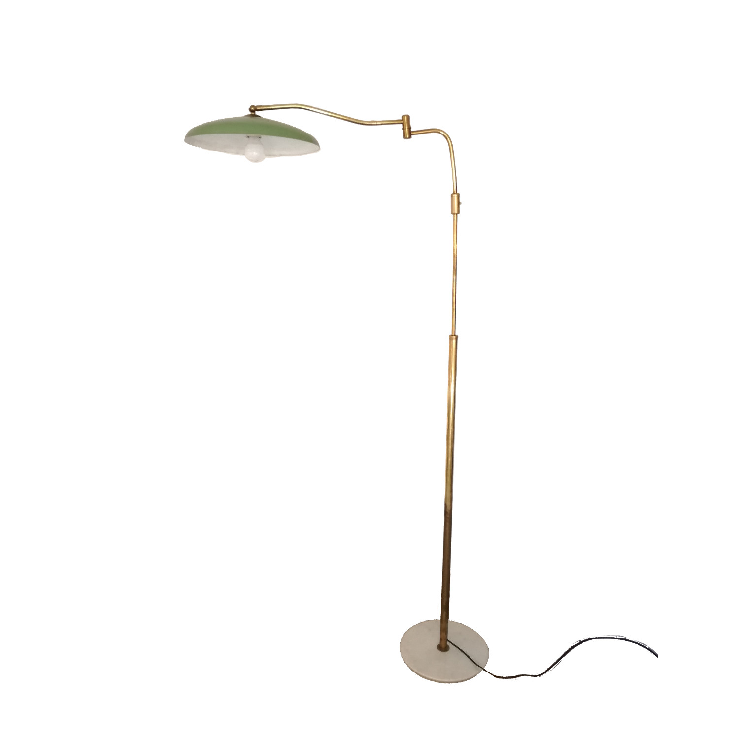 Lampada da terra con braccio snodabile, Italia anni 50 - immagine 3