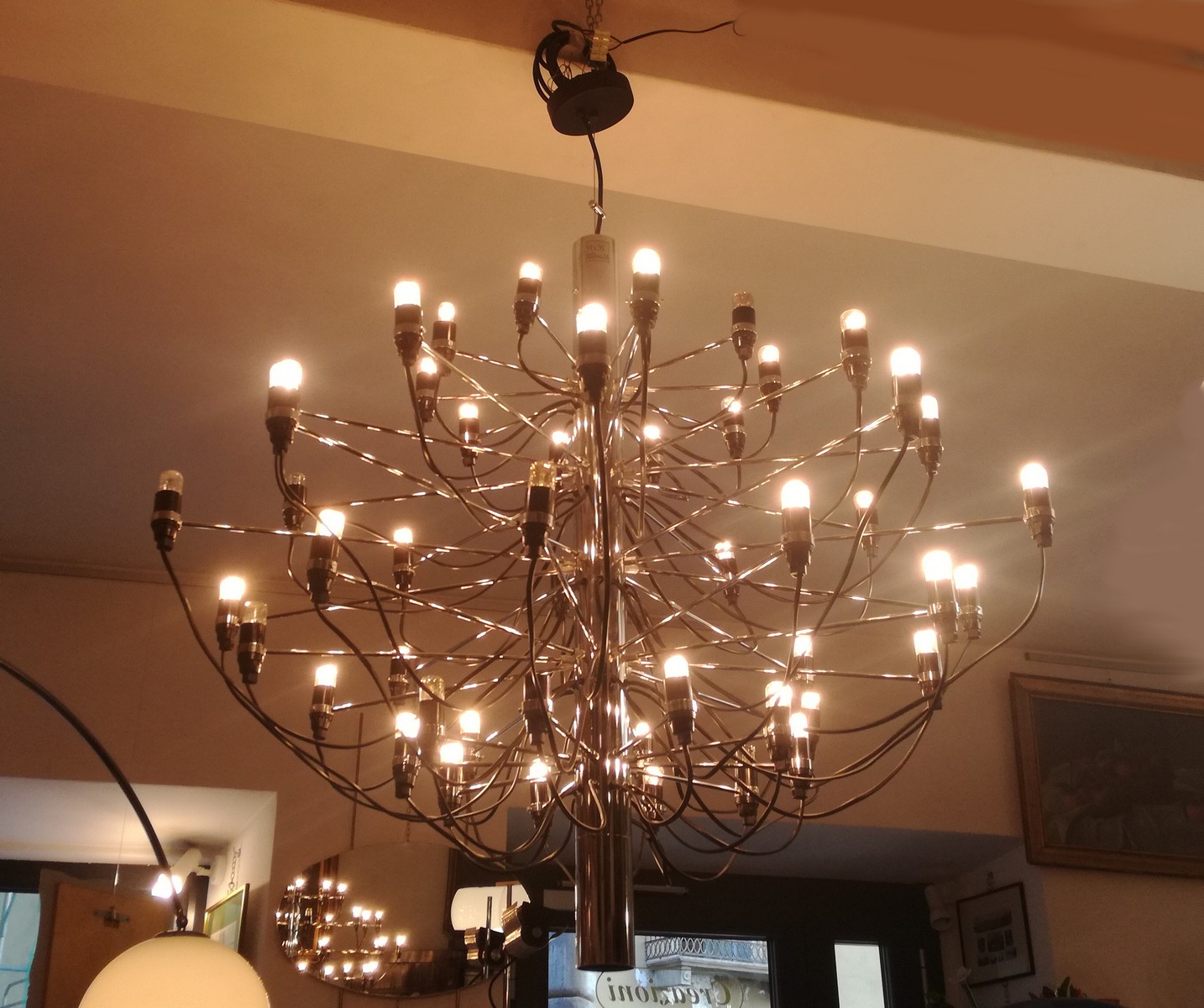 Lampadario-2097/50-Sarfatti-Flos