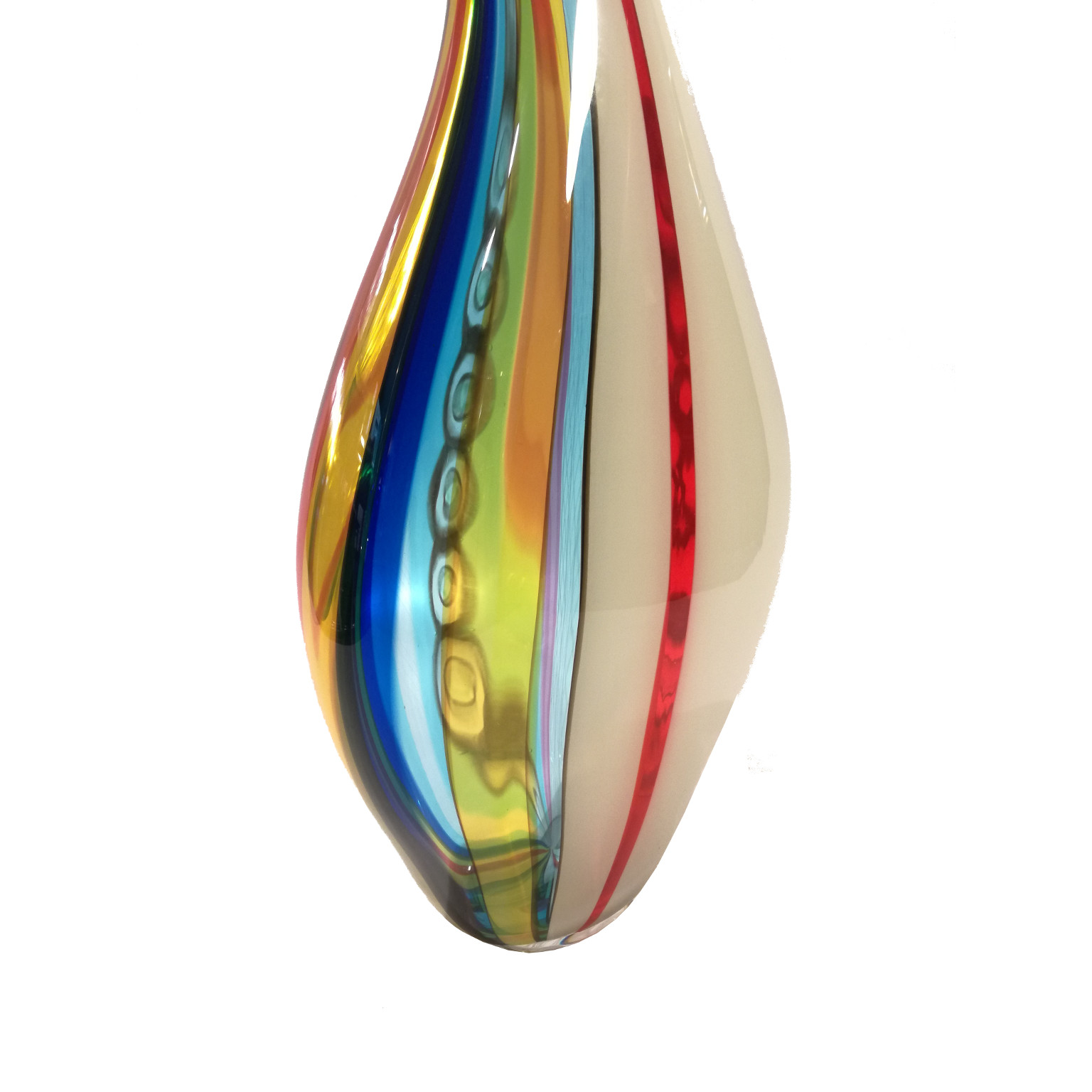 Afro Celotto <br> Vaso scultura in vetro di Murano - immagine 4