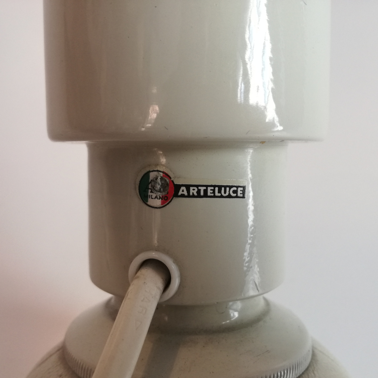 Gino Sarfatti per Arteluce <br> Lampada da appoggio mod. 600/c - immagine 3