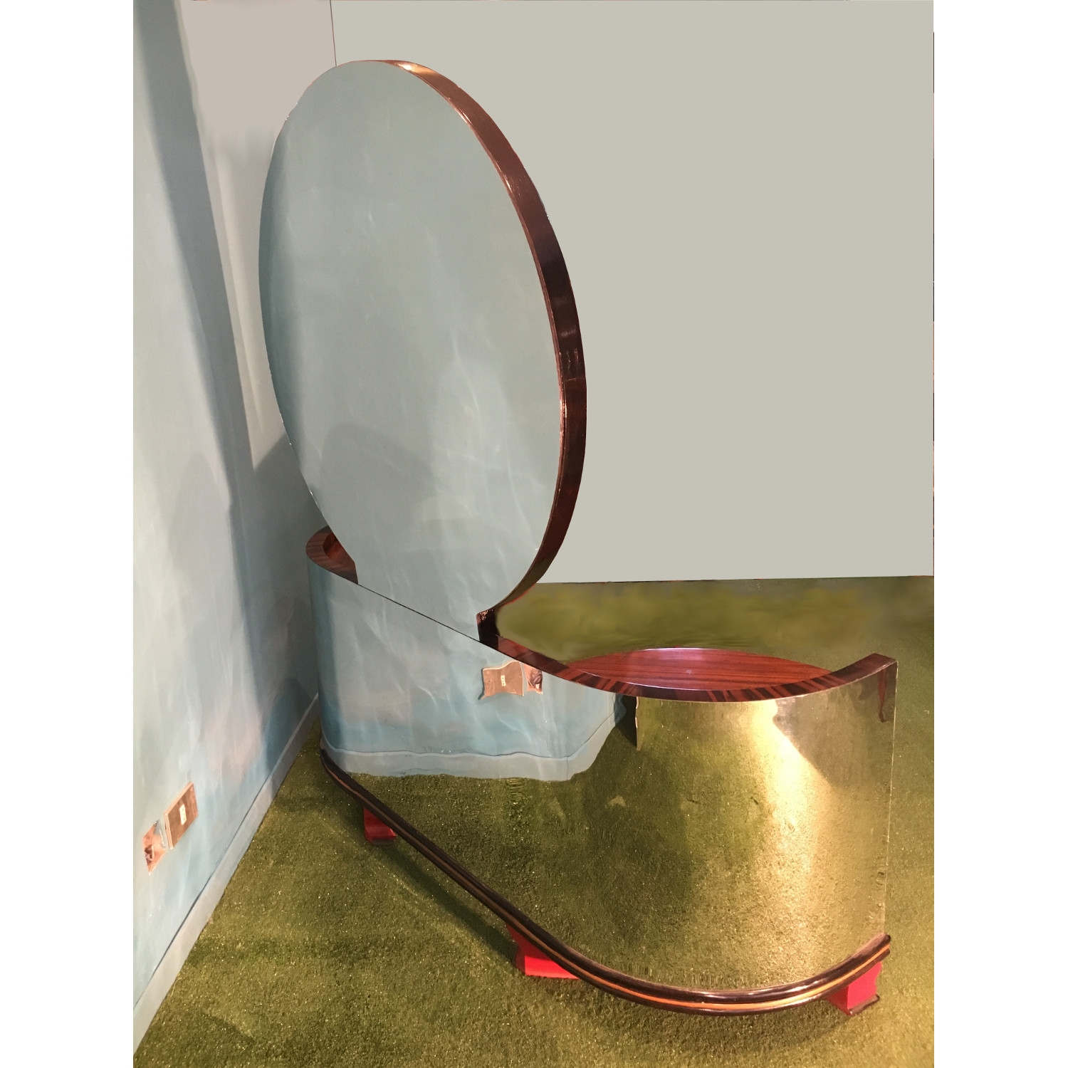 VANITY CASE <br> Mobile da toilette con specchio <br> by Giampiero Romanò - immagine 2