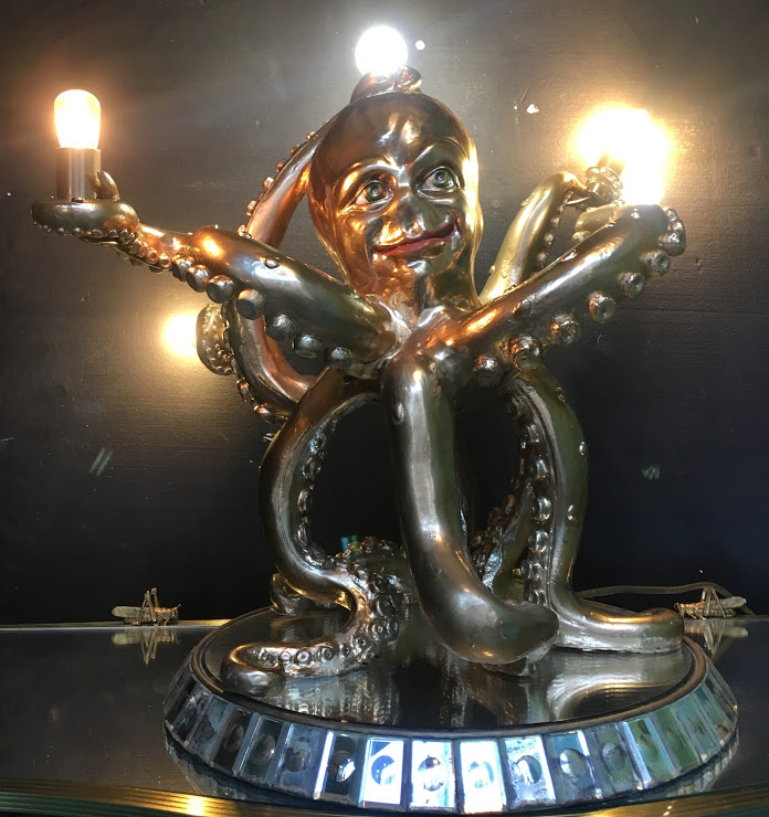 POLPO <br> Lampada pezzo unico <br> by Giampiero Romanò - immagine 5