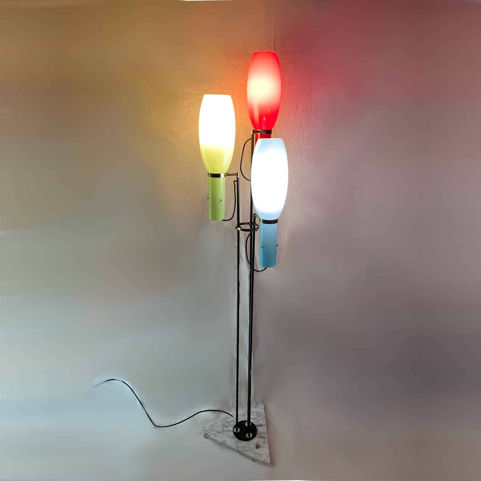 Stilnovo <br> Lampada da terra anni 50 - immagine 6