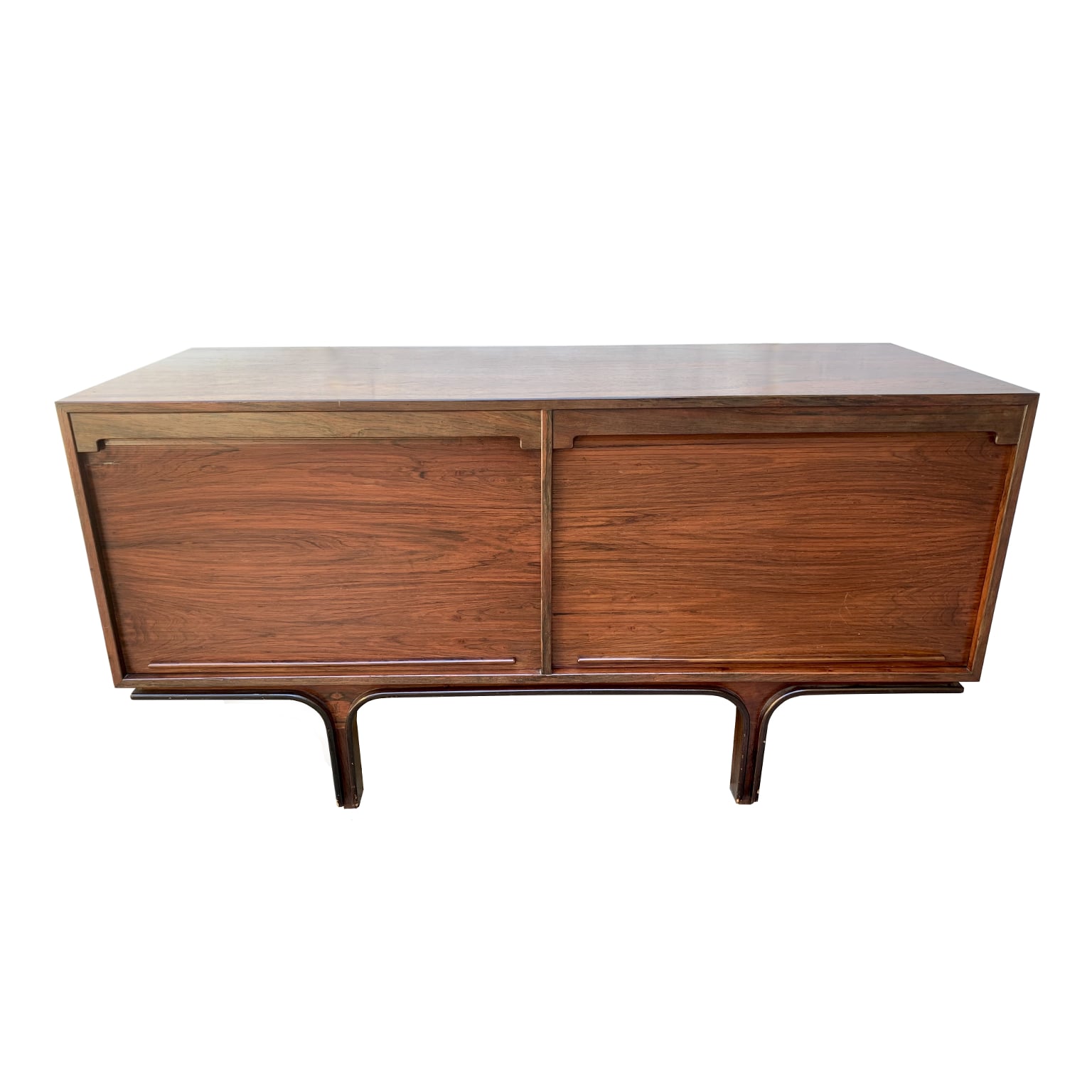 Gianfranco Frattini per Bernini <br> Credenza bassa in palissandro, 1957 - immagine 7
