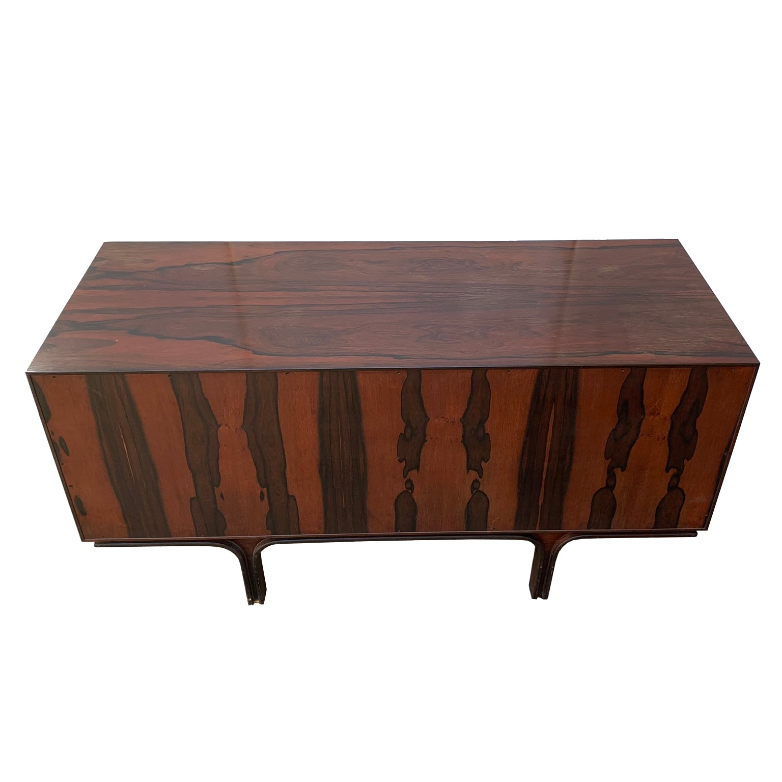 Gianfranco Frattini per Bernini <br> Credenza bassa in palissandro, 1957 - immagine 4