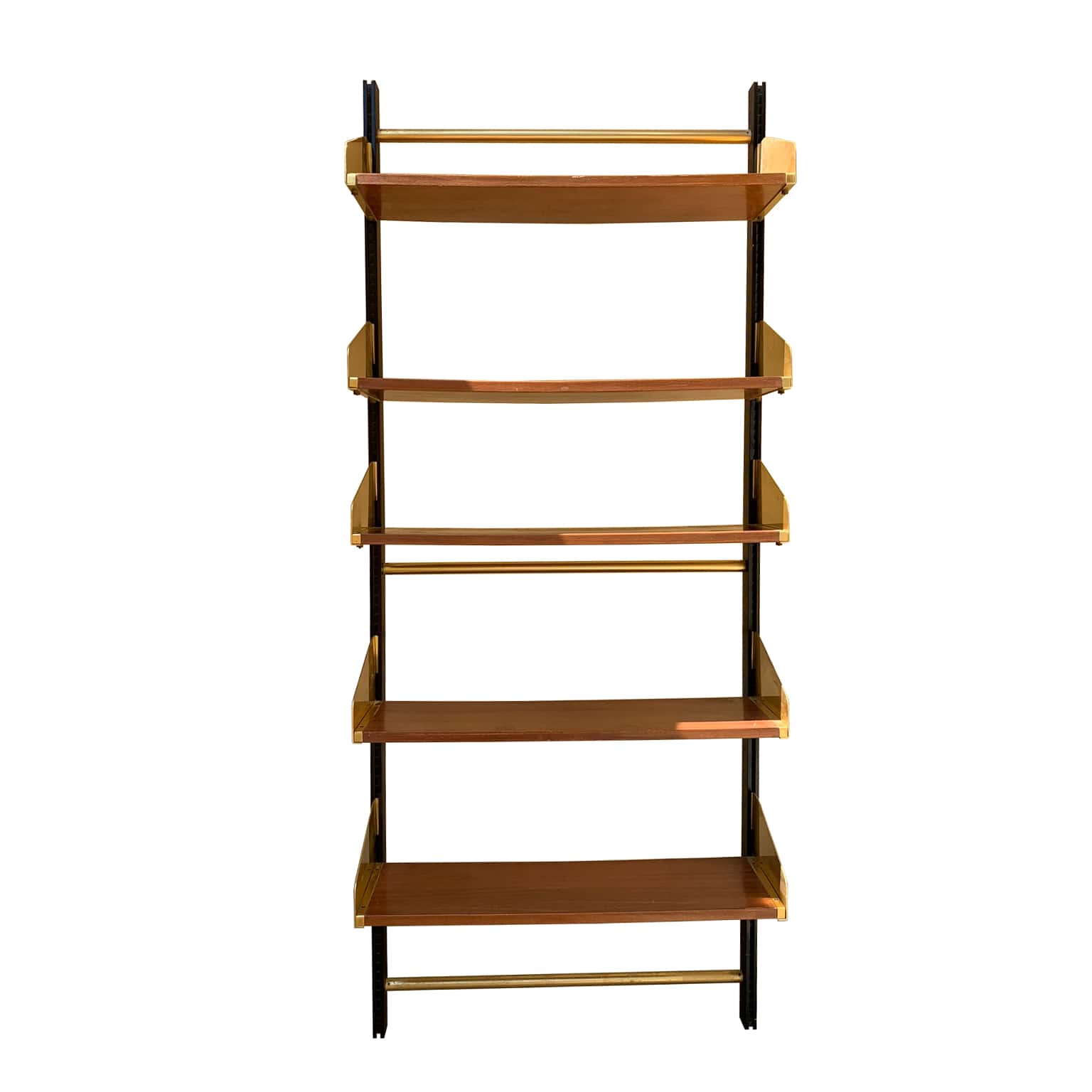 FEAL <br> Coppia di librerie a parete anni 50 - immagine 5