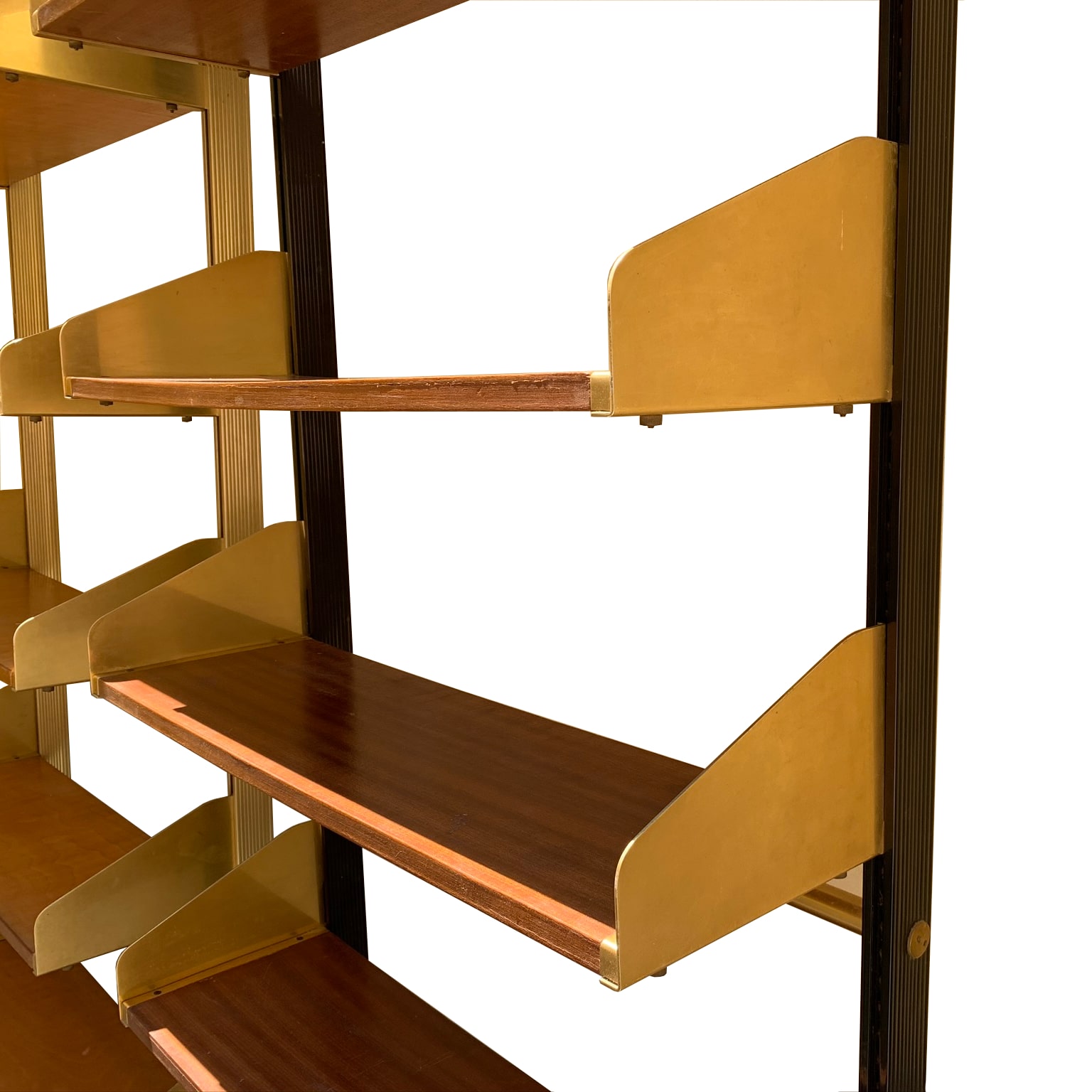 FEAL <br> Coppia di librerie a parete anni 50 - immagine 7