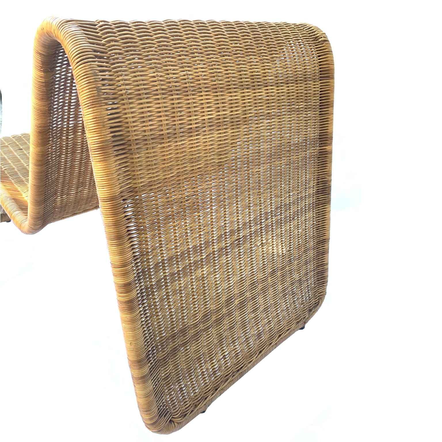 Tito Agnoli per Bonacina <br> Poltrona in rattan mod. P3, anni 60 - immagine 5