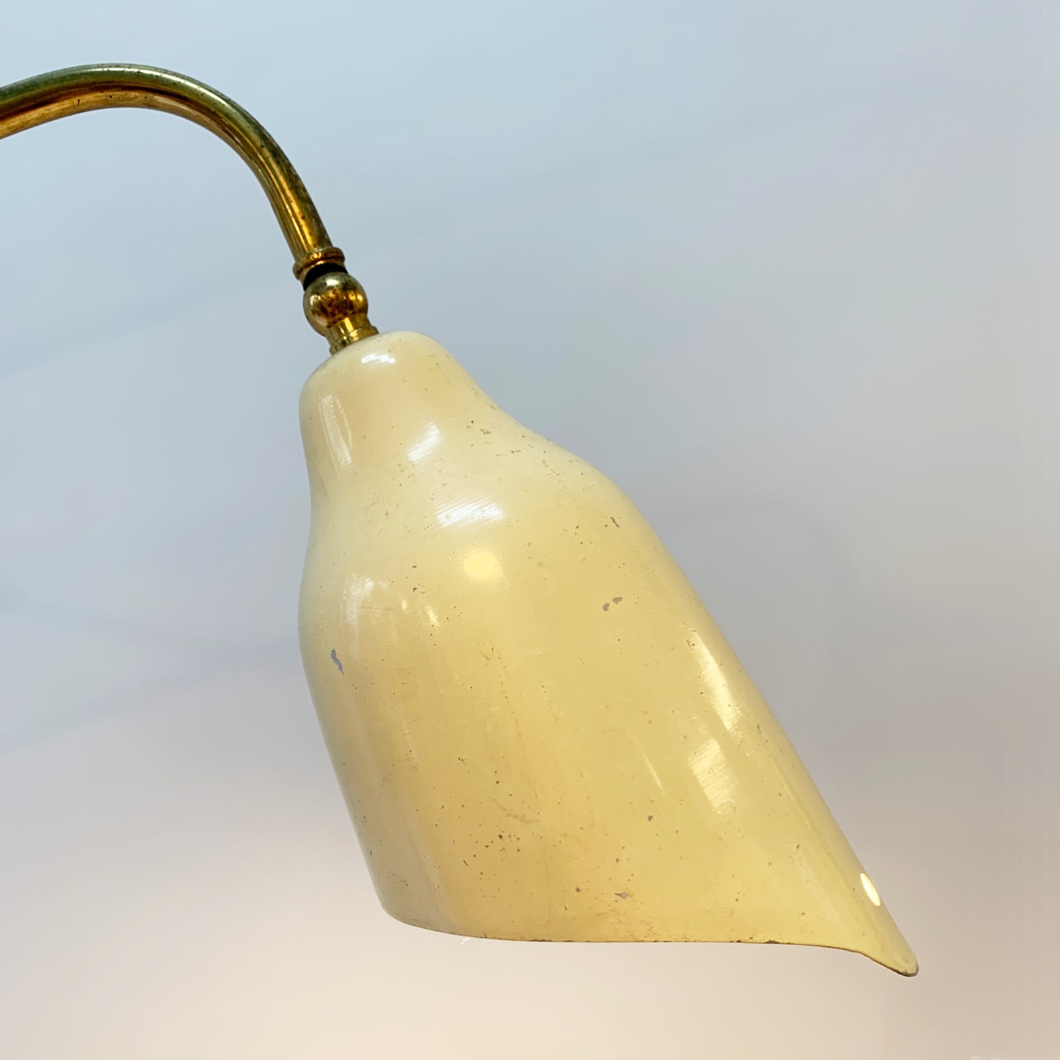 Lampada da terra a 3 bracci snodabili <br> Italia anni 50 - immagine 4