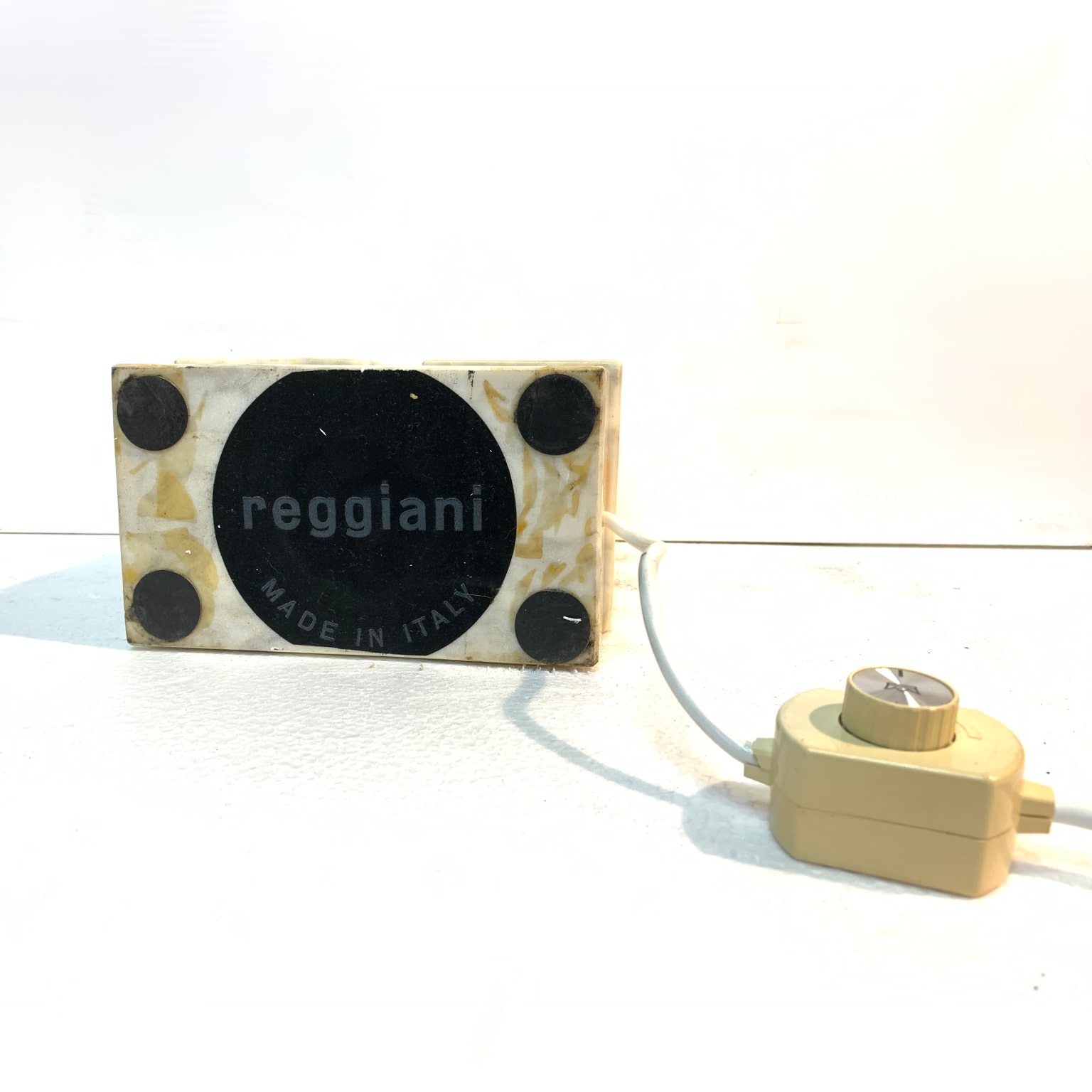 Reggiani <br> Lampada da appoggio in marmo anni 60 - immagine 7