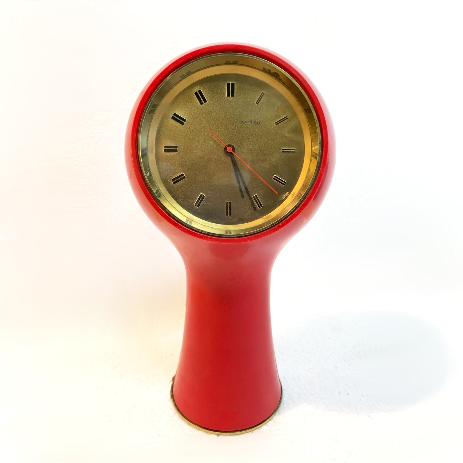 Angelo Mangiarotti e Bruno Morassutti<br> Orologio da tavolo Secticon
