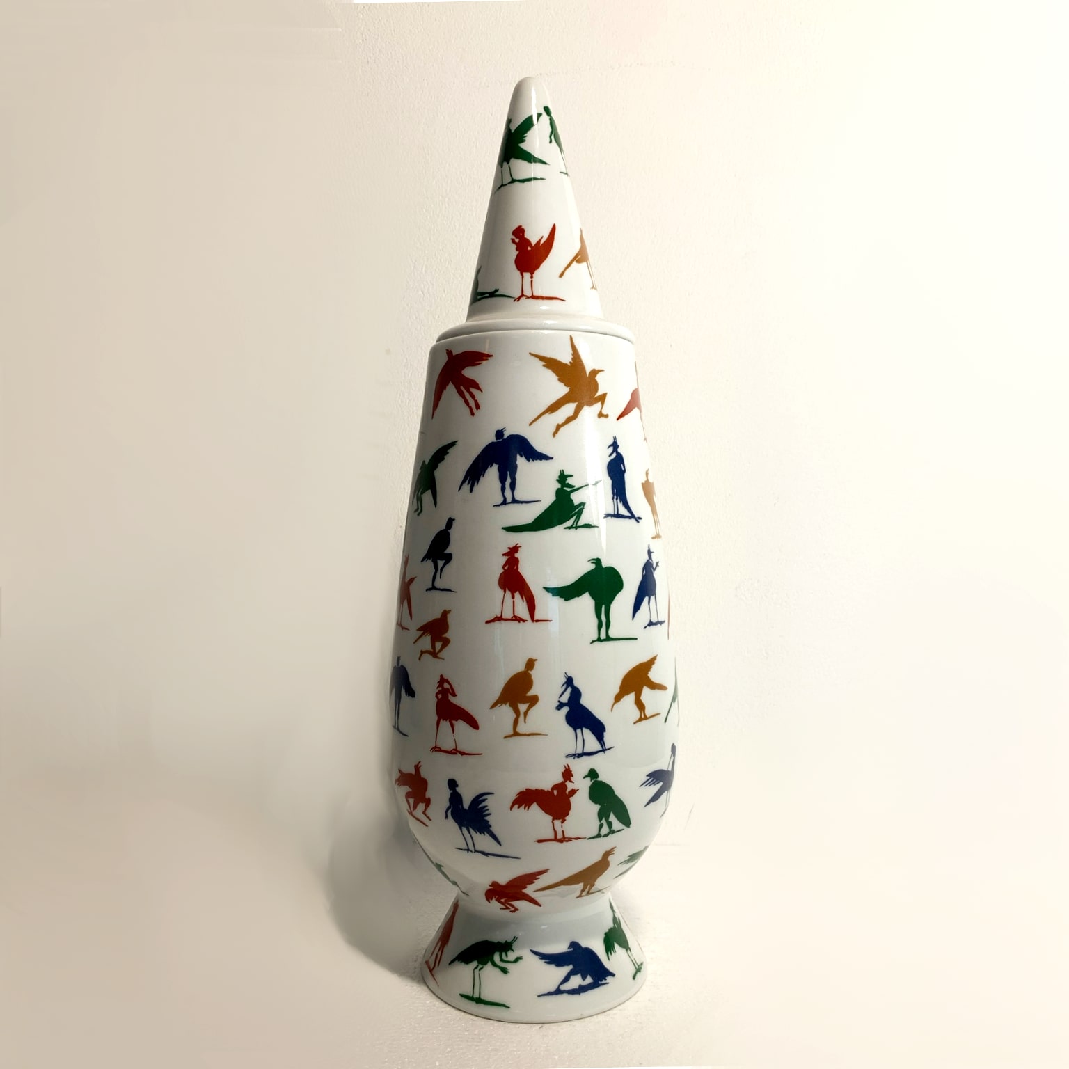 Alessandro Mendini per Alessi <br> Vaso in porcellana 100% Make up <br> Milton Glaser