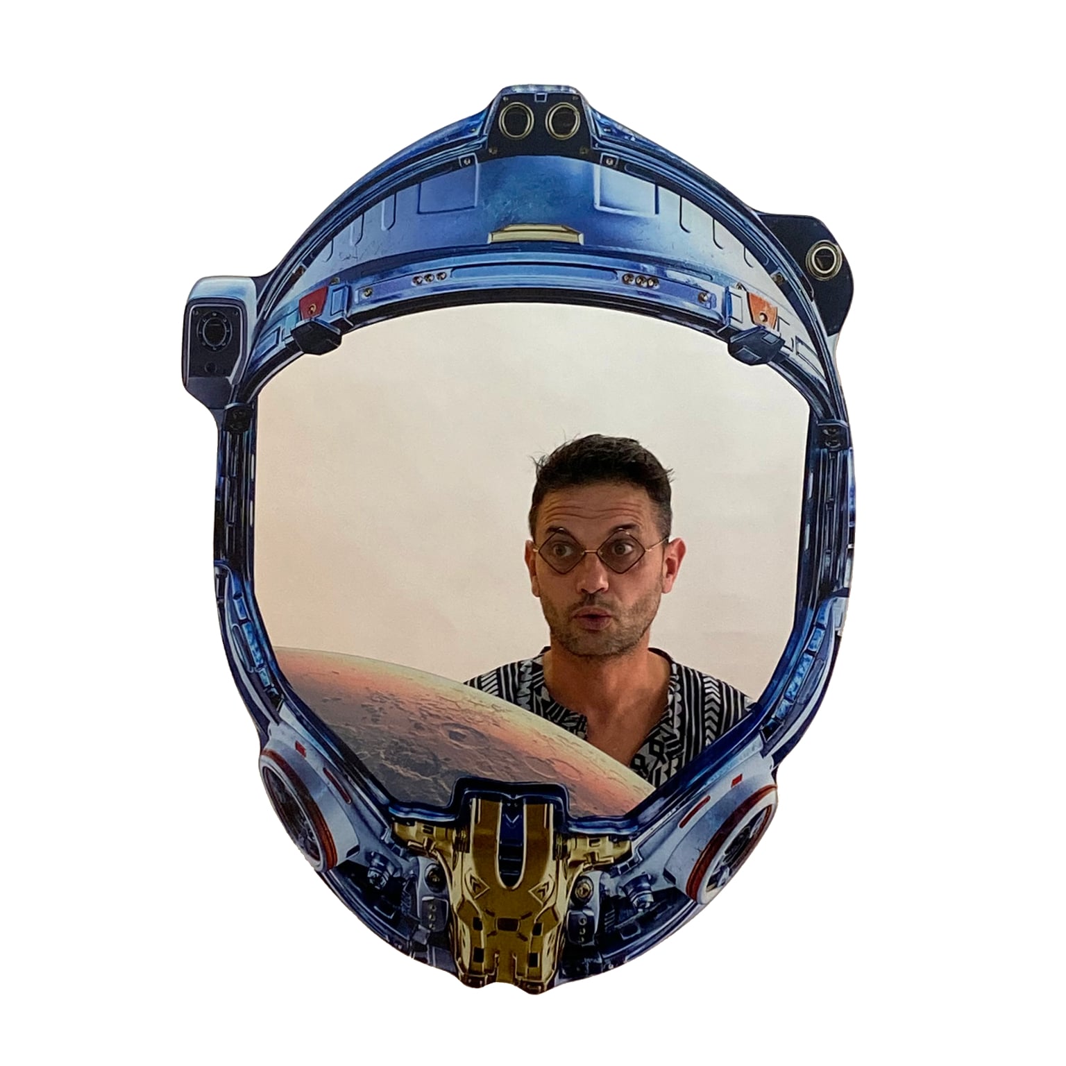 Giampiero Romanò <br> Specchio "Space Cowboy"<br> Limited edition 30pcs - immagine 4