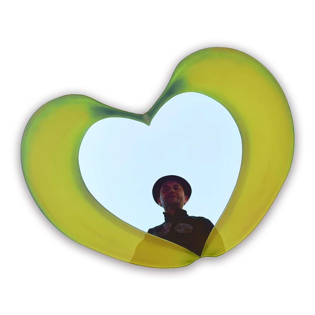 Giampiero Romanò <br> Specchio "Love Banana"<br> Limited edition 30pcs - immagine 4