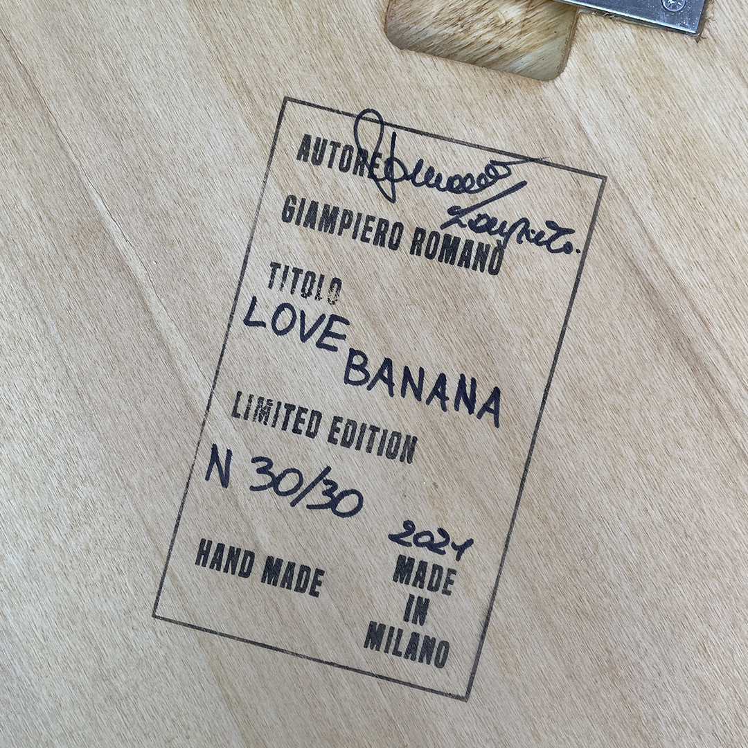 Giampiero Romanò <br> Specchio "Love Banana"<br> Limited edition 30pcs - immagine 2