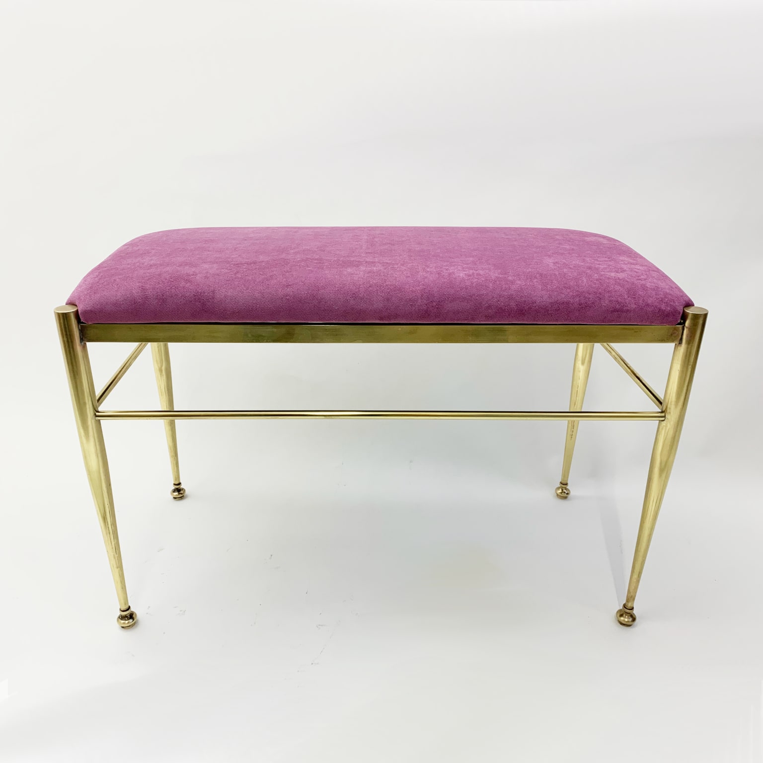 Panchetta imbottita in ottone <br> Italia anni 50