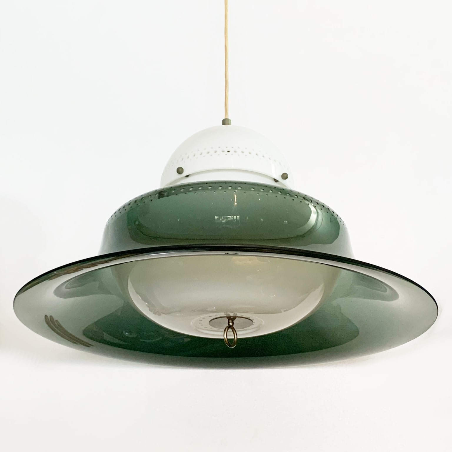 Sergio Asti per Kartell <br> Coppia di lampade a sospensione mod. KD14 - immagine 3