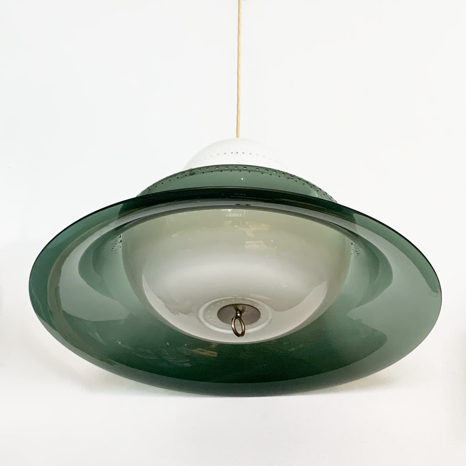 Sergio Asti per Kartell <br> Coppia di lampade a sospensione mod. KD14 - immagine 4