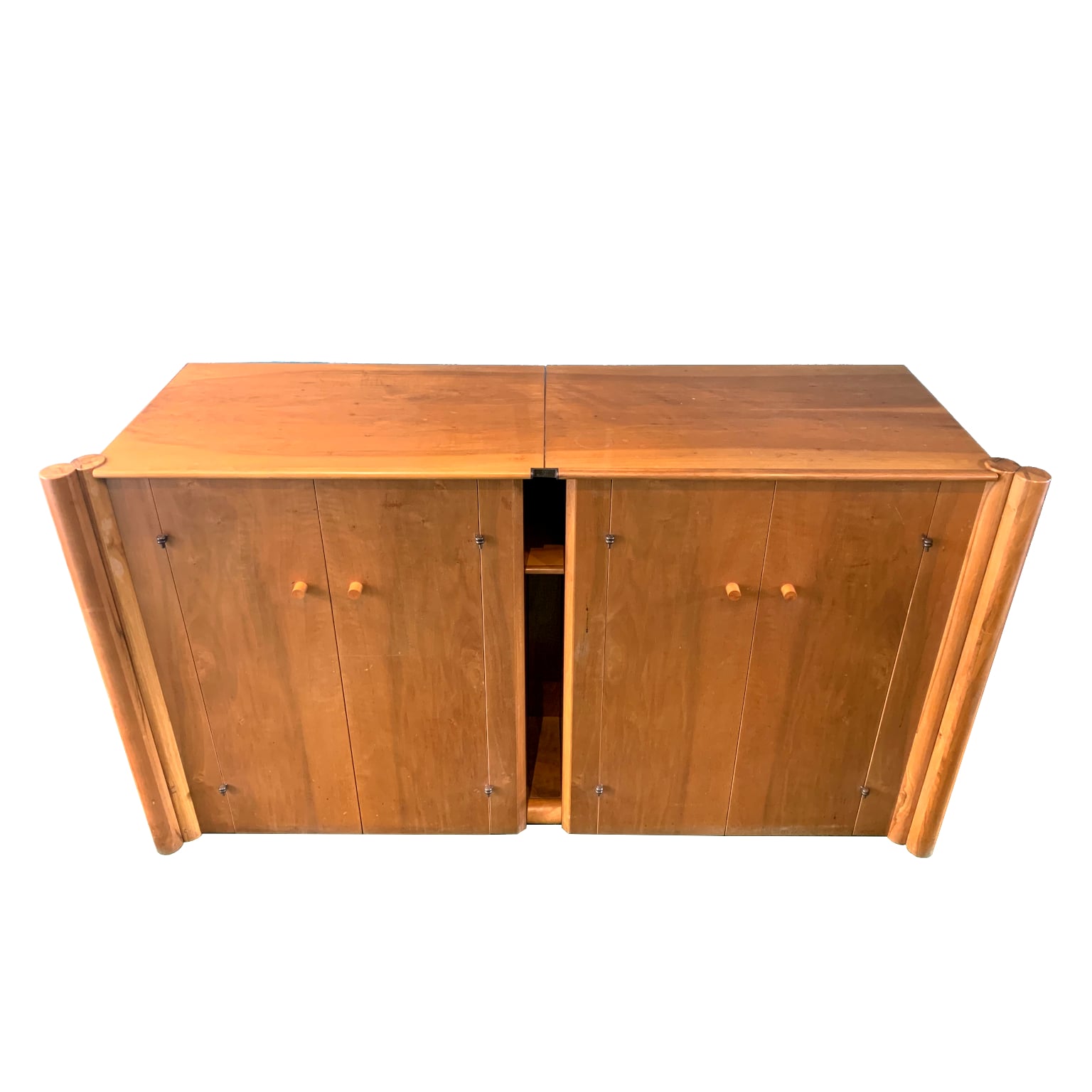 Carlo Scarpa per Bernini <br> Credenza in noce mod. Scuderia - immagine 10