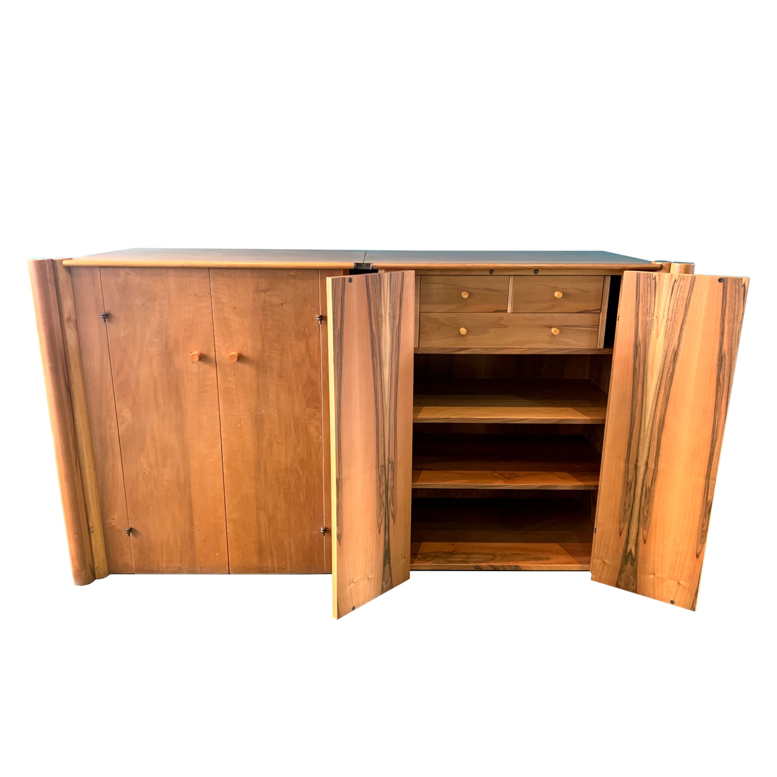 Carlo Scarpa per Bernini <br> Credenza in noce mod. Scuderia - immagine 5