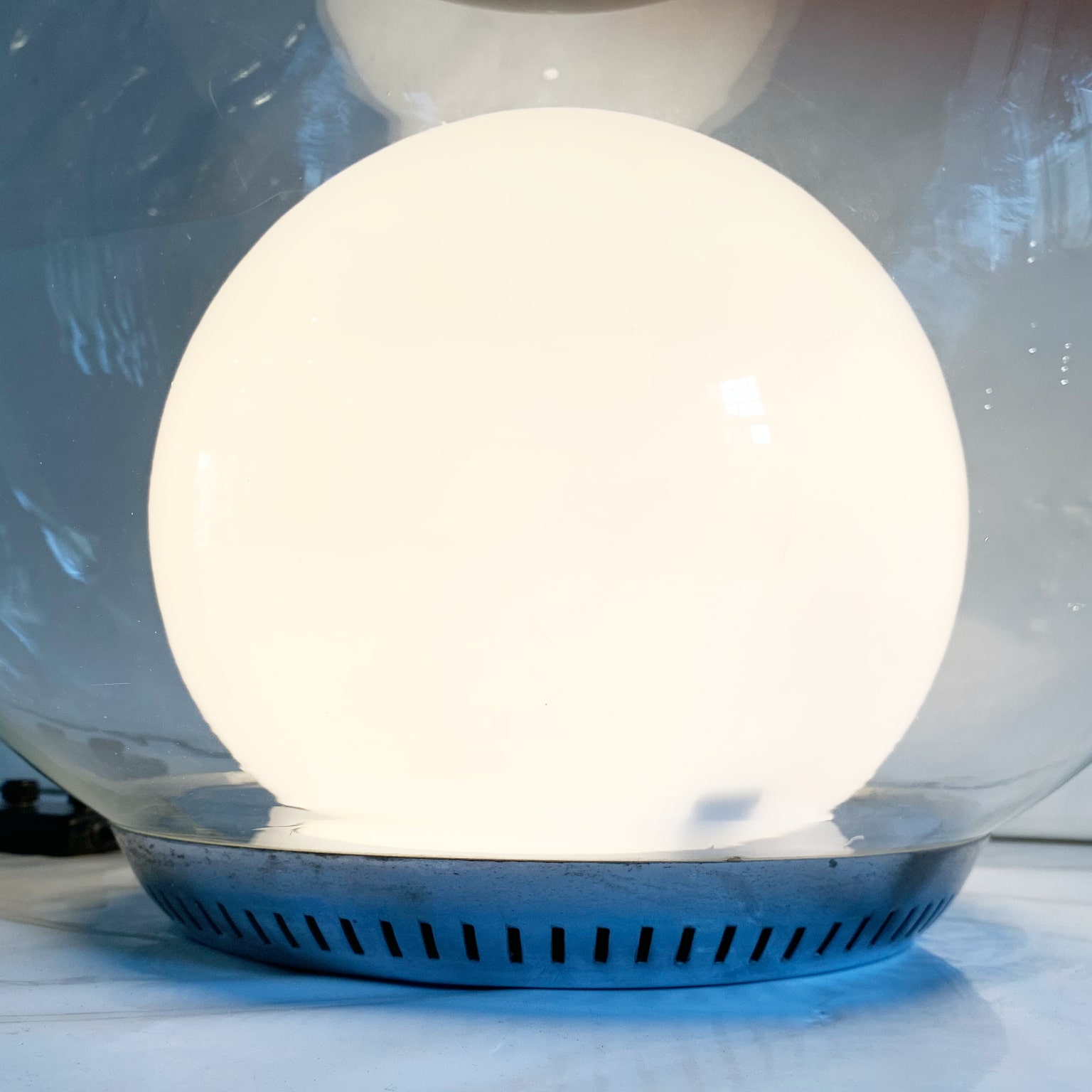 Gae Aulenti per Fontana Arte <br> Lampada da appoggio mod. Giova - immagine 6