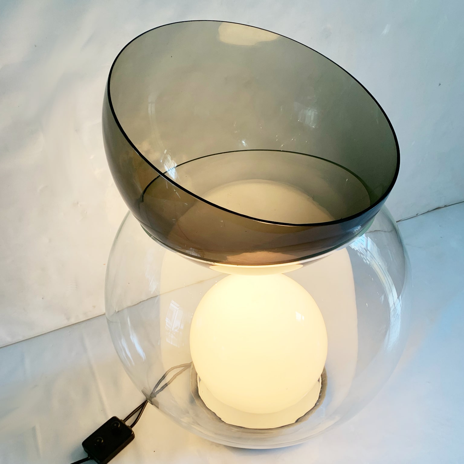 Gae Aulenti per Fontana Arte <br> Lampada da appoggio mod. Giova - immagine 7