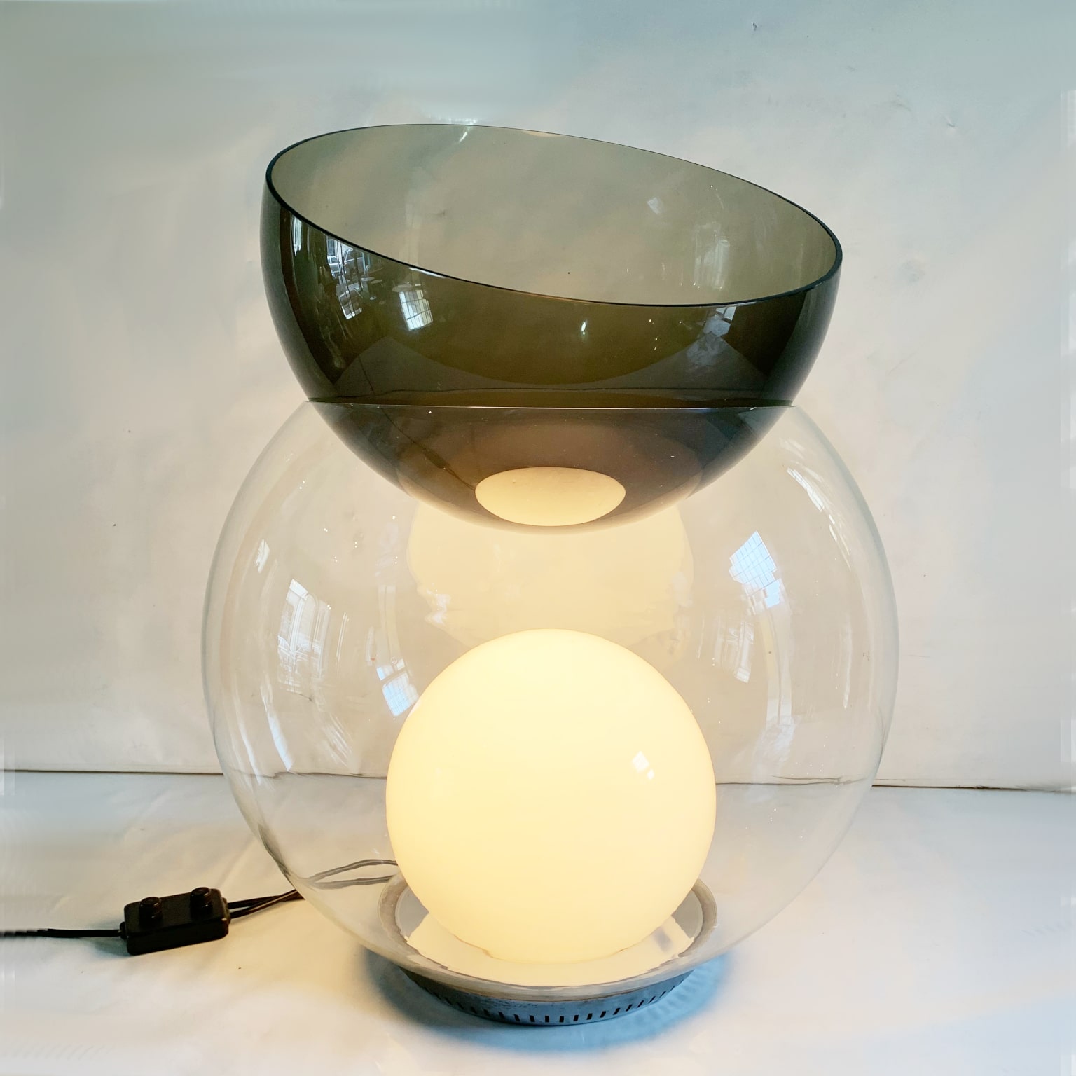Gae Aulenti per Fontana Arte <br> Lampada da appoggio mod. Giova