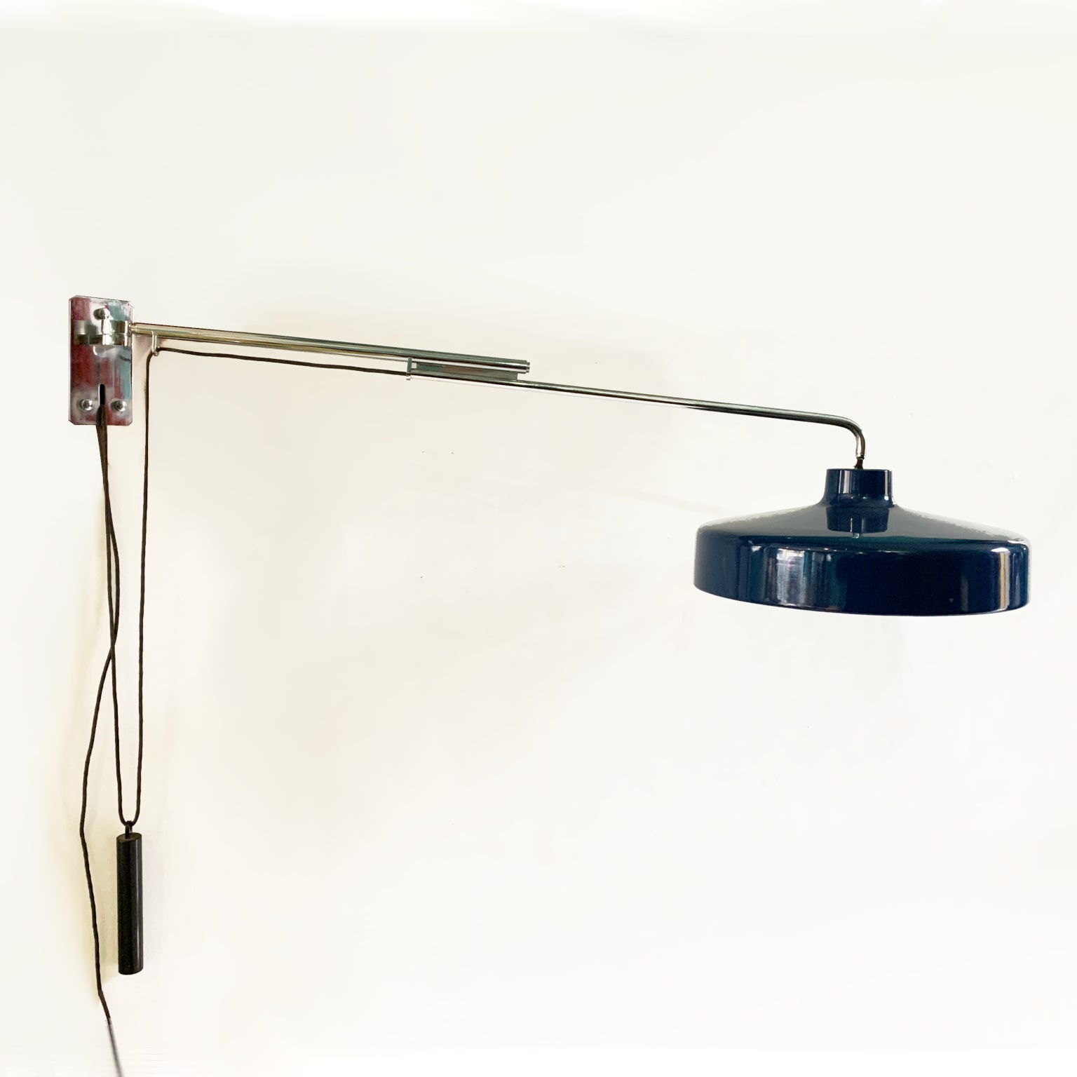 Gino Sarfatti per Arteluce <br> Lampada telescopica da muro mod. 194n - immagine 2