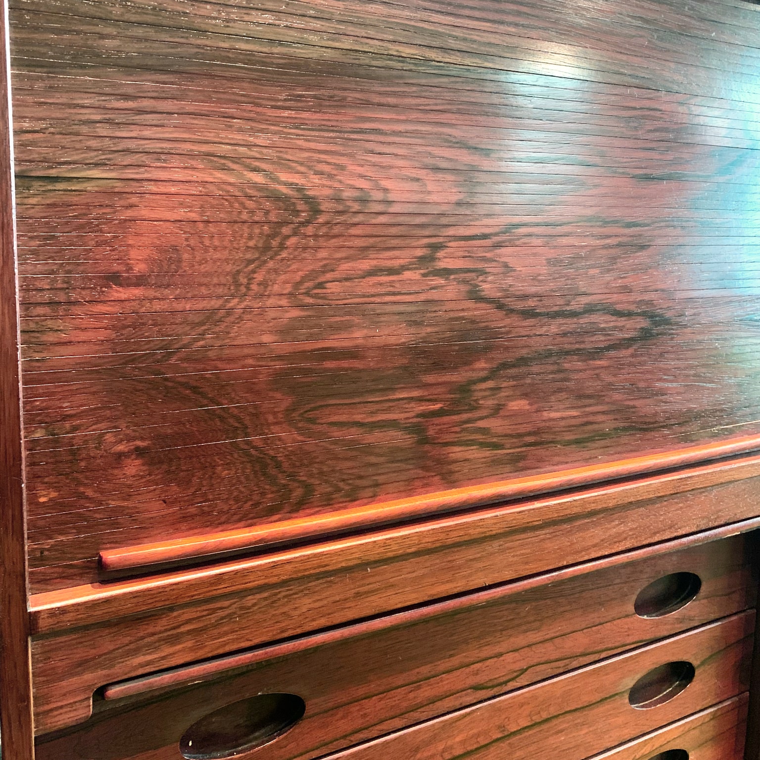 Gianfranco Frattini per Bernini <br> Credenza alta in palissandro, 1957 - immagine 4