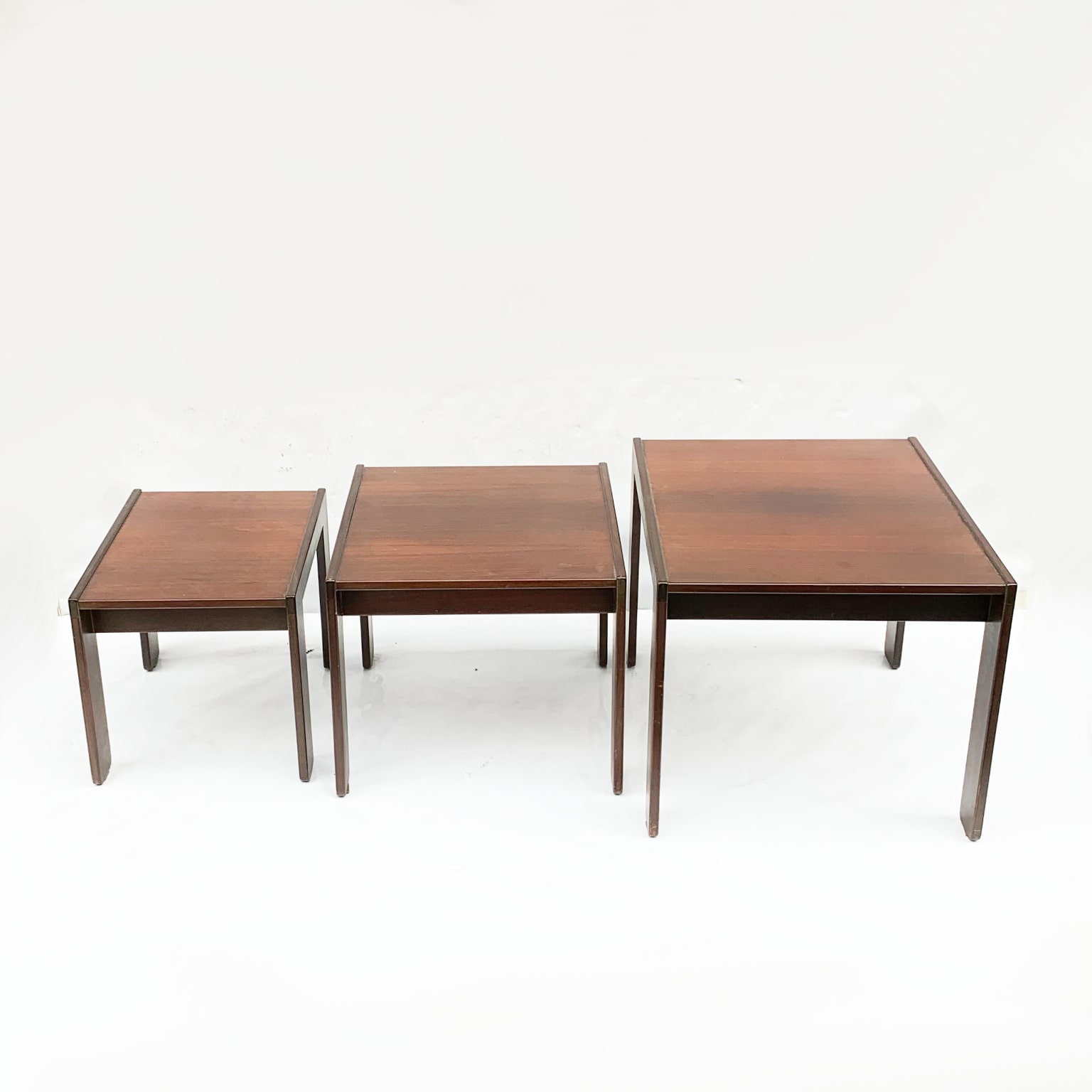 Afra & Tobia Scarpa per Cassina <br> Set di tavolini a nido mod. 1935 - immagine 6