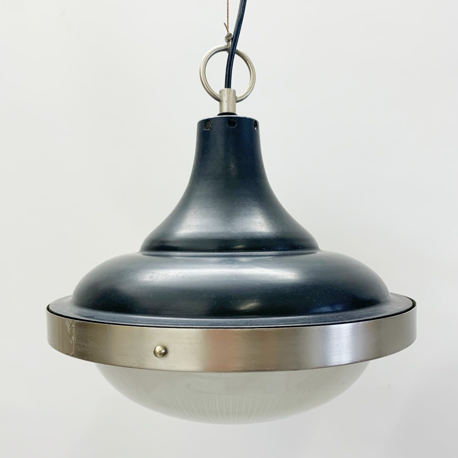 Coppia di lampade a sospensione <br> Produzione italiana anni 60 - immagine 6