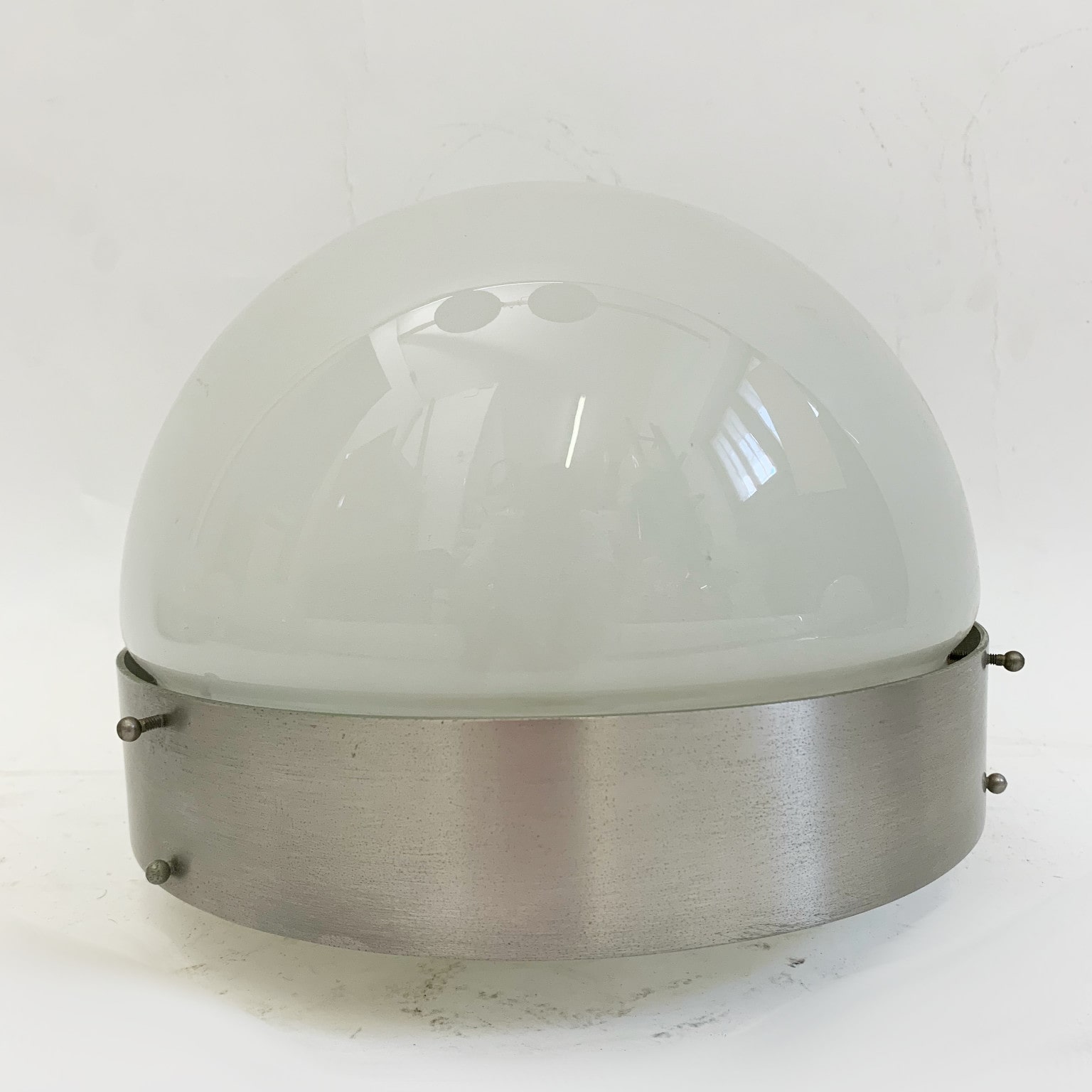 Sergio Mazza per Artemide<br> Gruppo di 4 plafoniere / lampade da muro mod. Clio anni 60 - immagine 6
