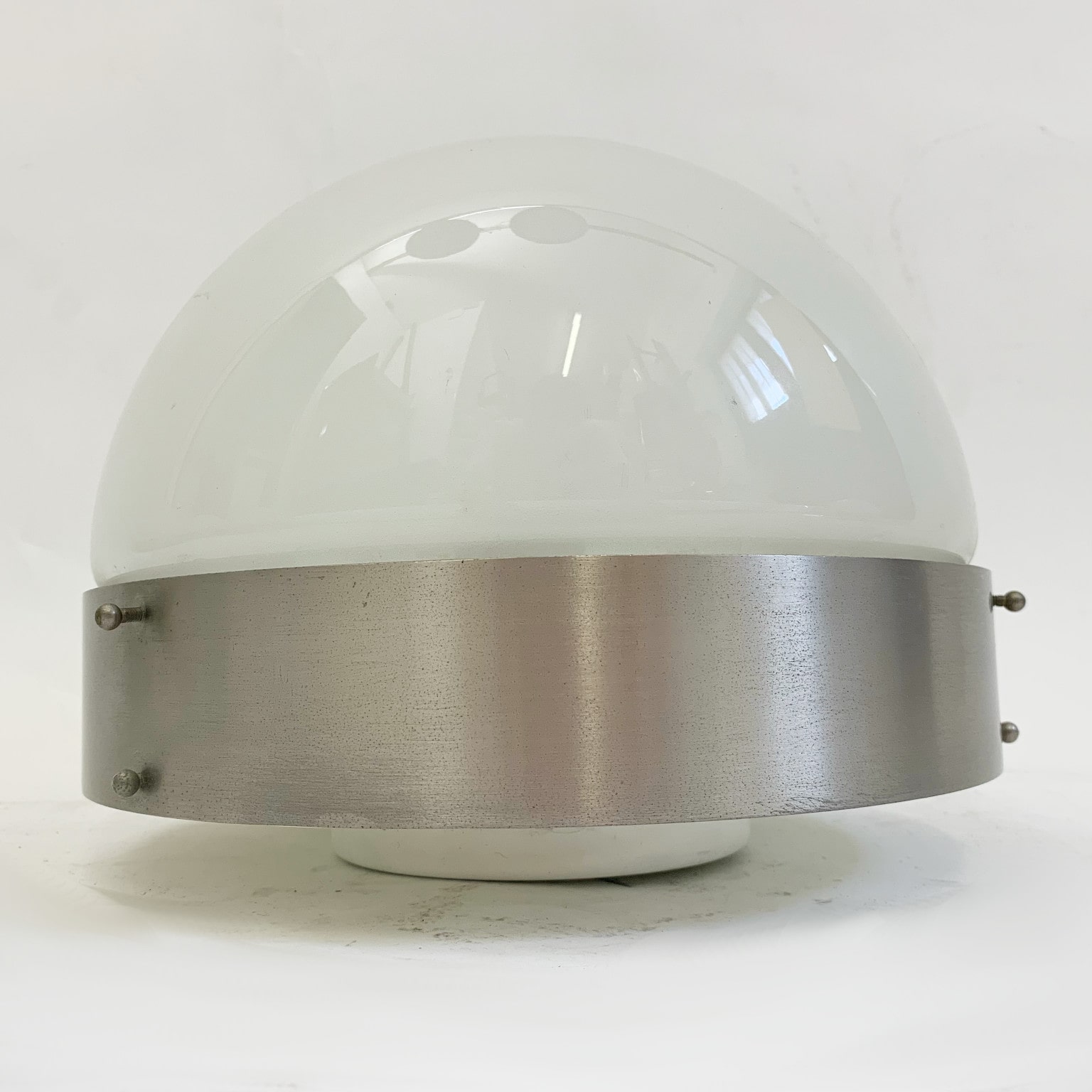 Sergio Mazza per Artemide<br> Gruppo di 4 plafoniere / lampade da muro mod. Clio anni 60 - immagine 7