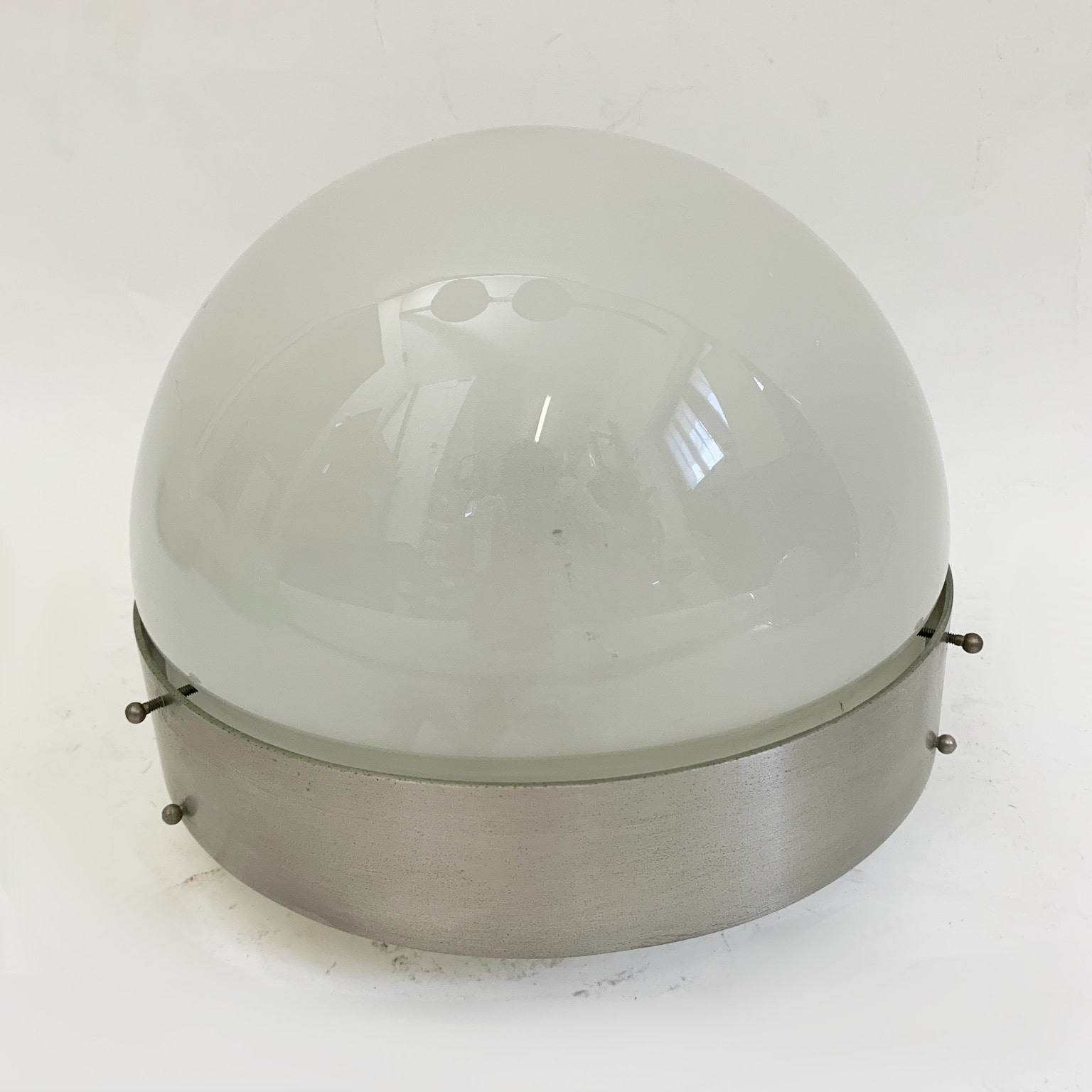 Sergio Mazza per Artemide<br> Gruppo di 4 plafoniere / lampade da muro mod. Clio anni 60 - immagine 8