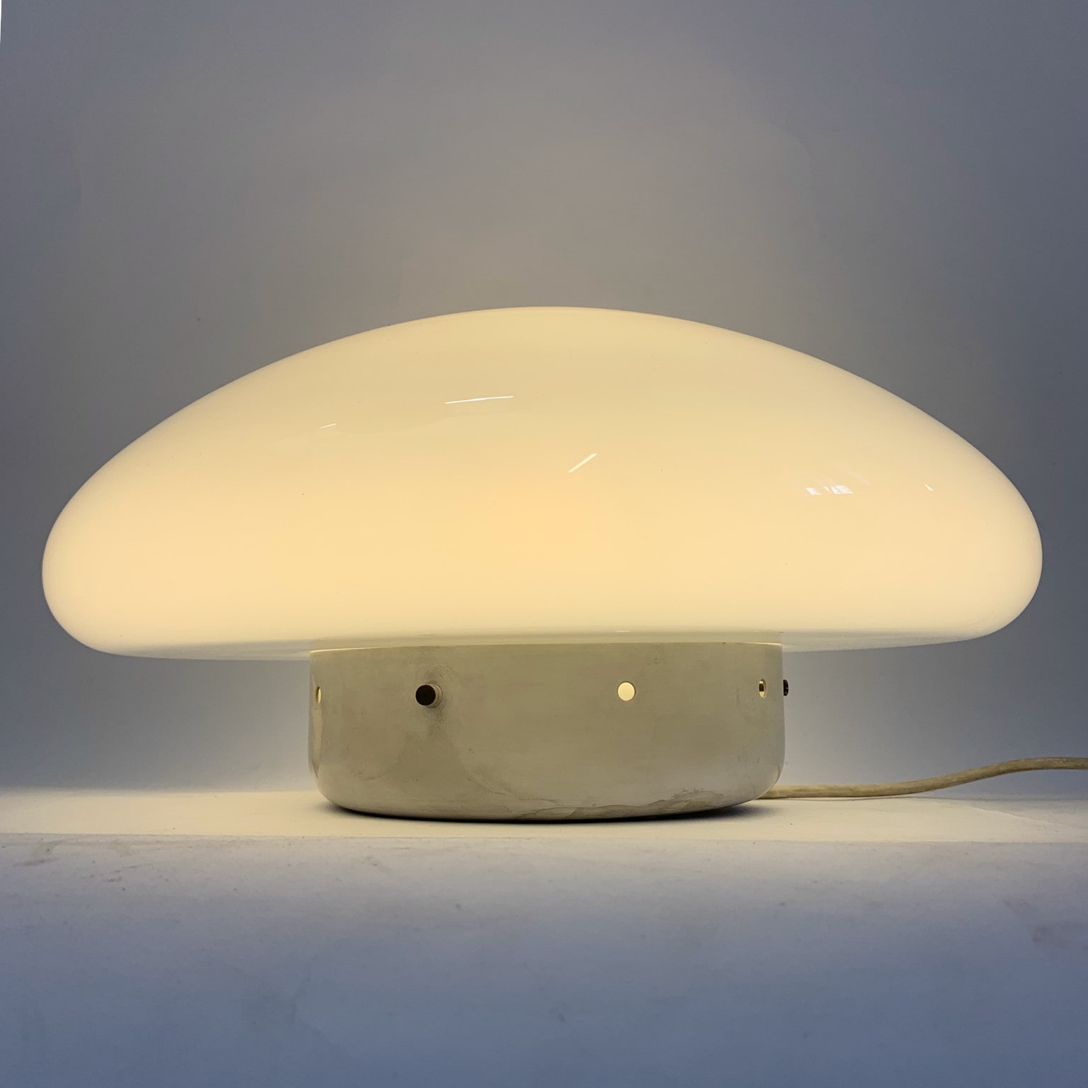 Sergio Mazza per Quattrifolio <br> Plafoniera / Lampada da parete mod. Magnolia, 1971 - immagine 2
