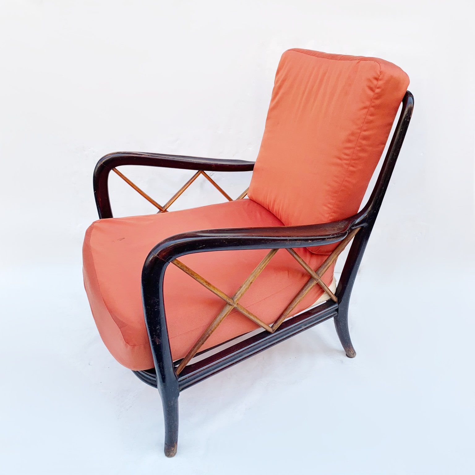 Poltrona nello stile di Paolo Buffa <br> Italia anni 50
