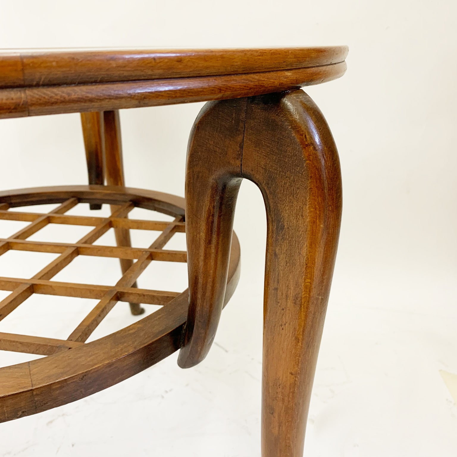 Tavolino da salotto anni 50 <br> nello stile di Paolo Buffa - immagine 6