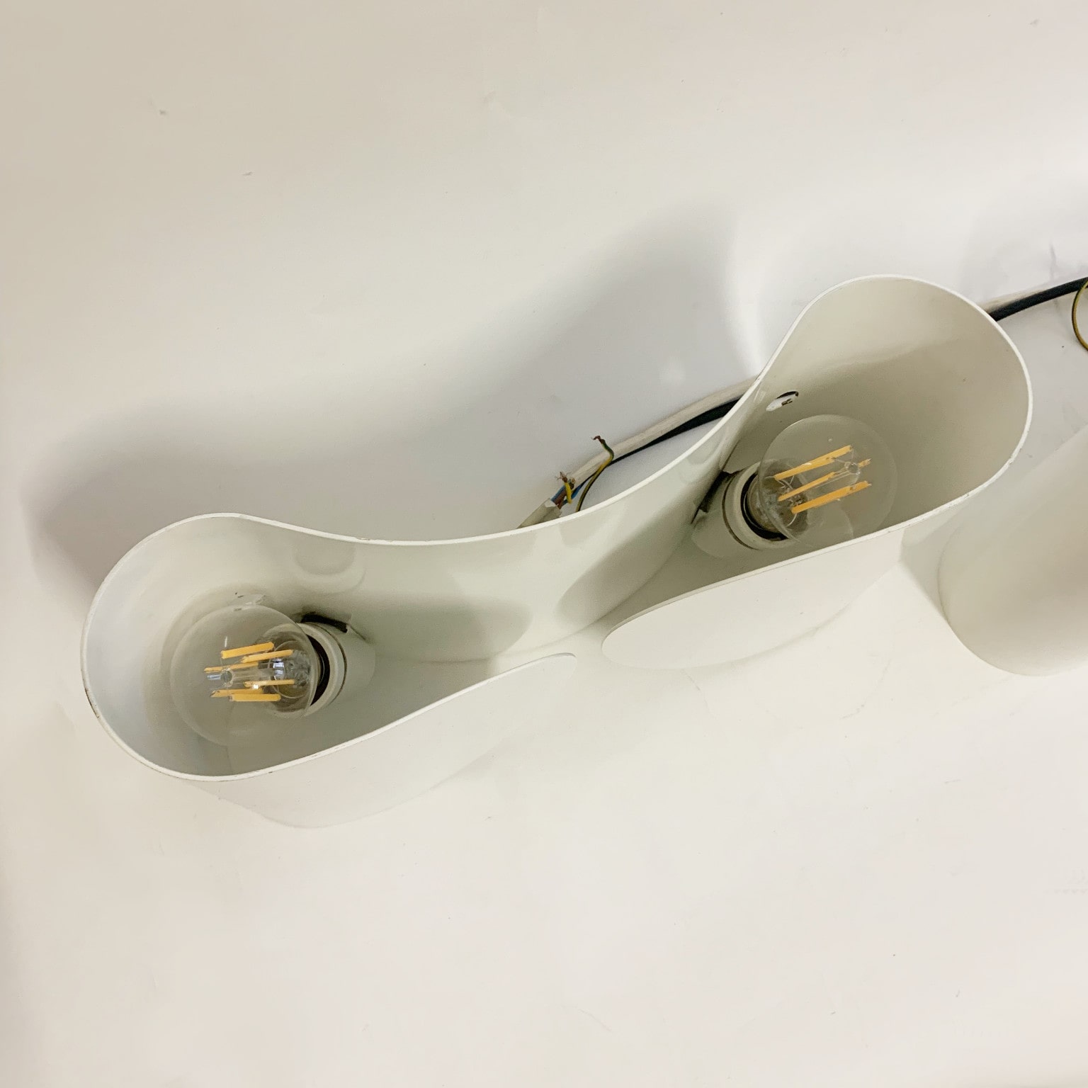 Tobia Scarpa per Flos Coppia di lampade da muro mod. Foglio anni 70 - immagine 6