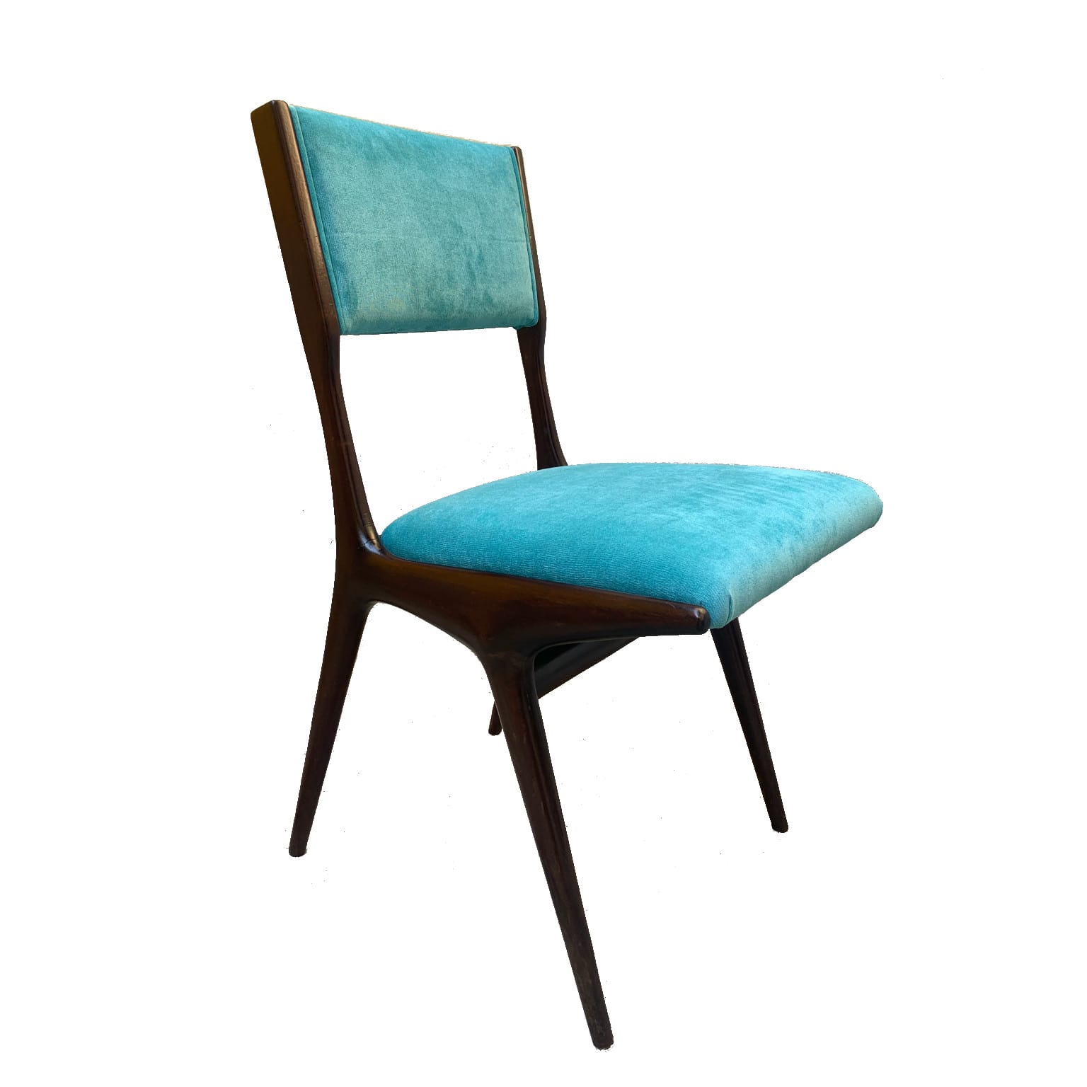 Carlo de Carli per Cassina <br> Gruppo di 7 sedie mod. 634 anni 50 - immagine 3
