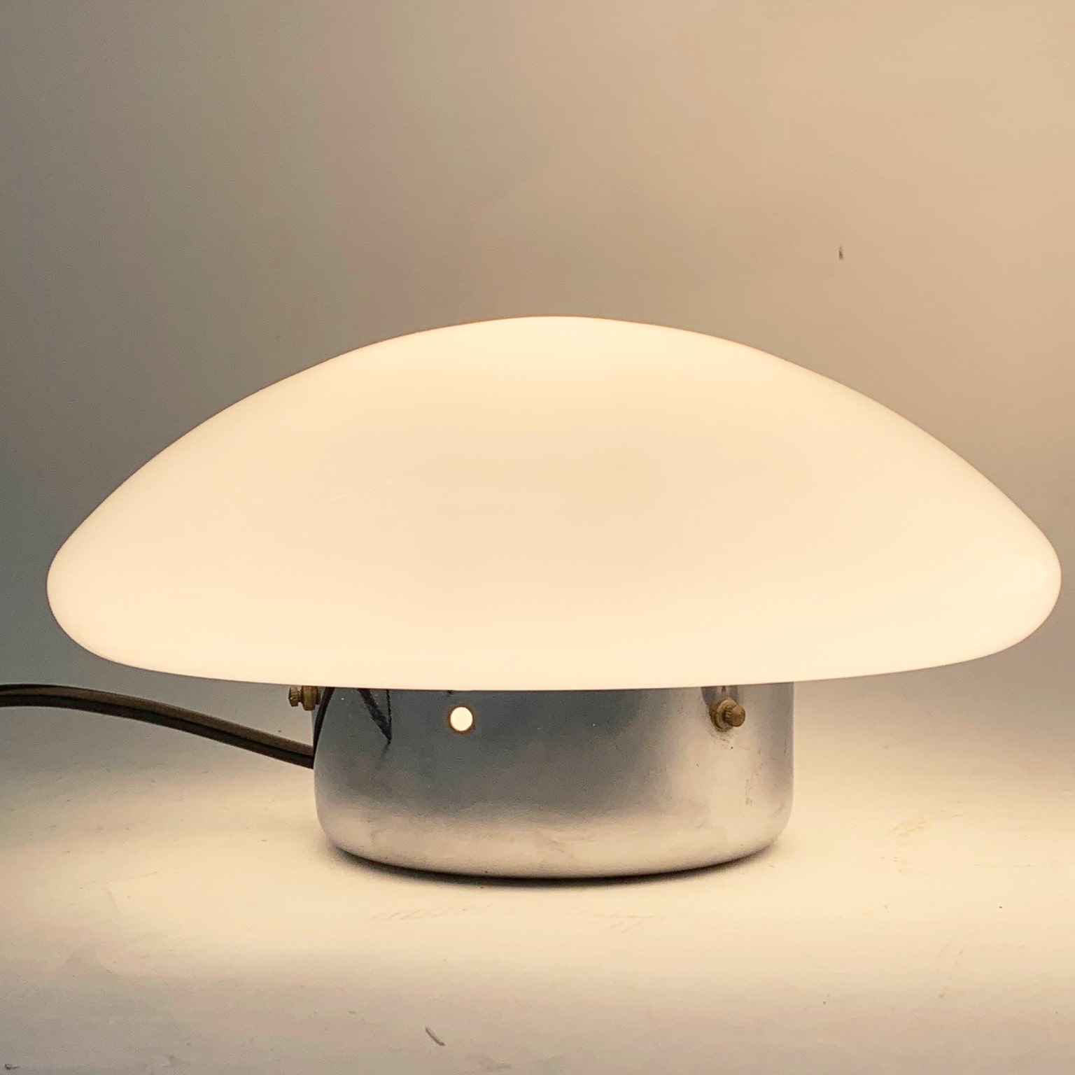 Sergio Mazza per Quattrifolio Coppia di lampade mod. Magnolia anni 70 - immagine 5