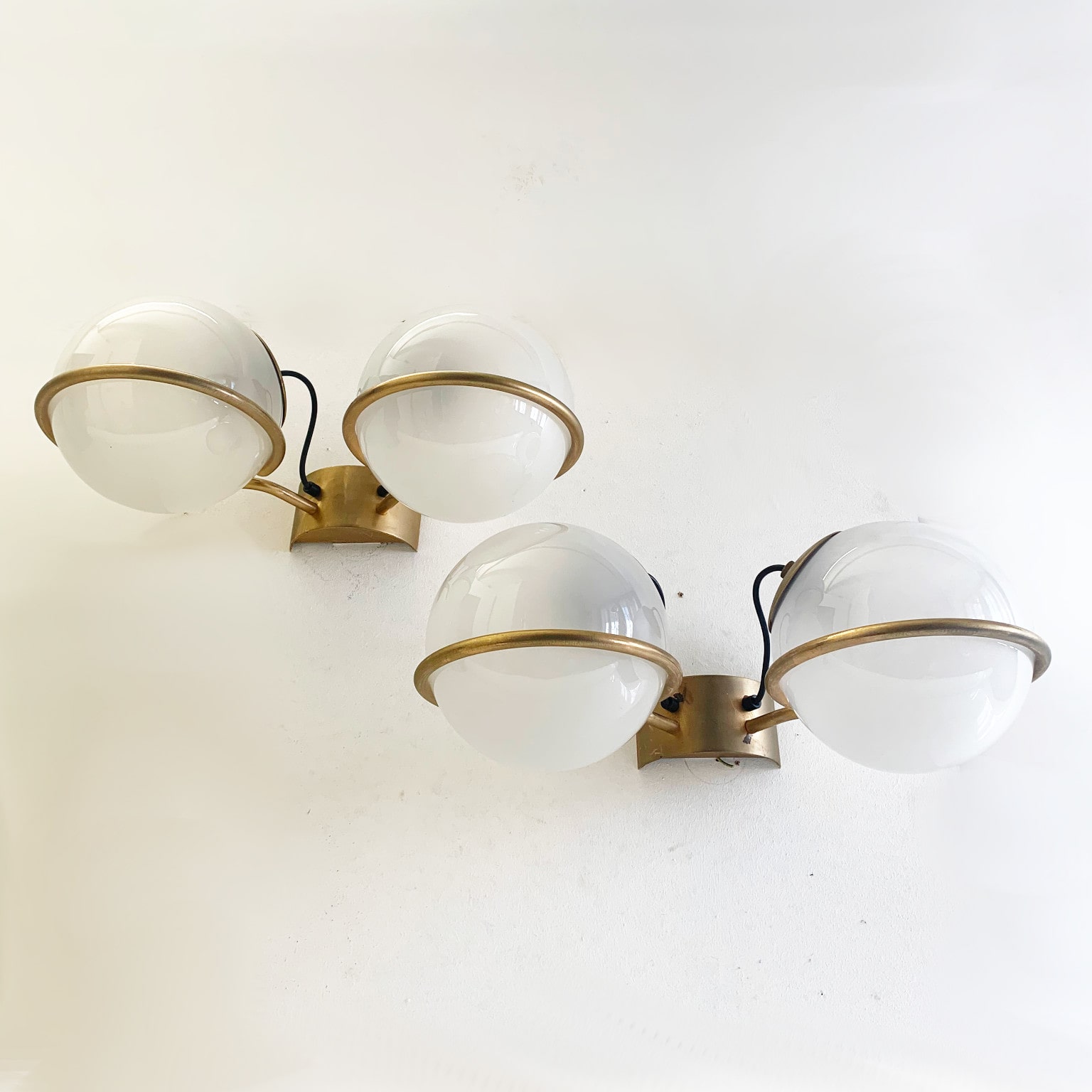 Gino Sarfatti per Arteluce <br> Set di 4 di applique mod. 238/2 - immagine 2