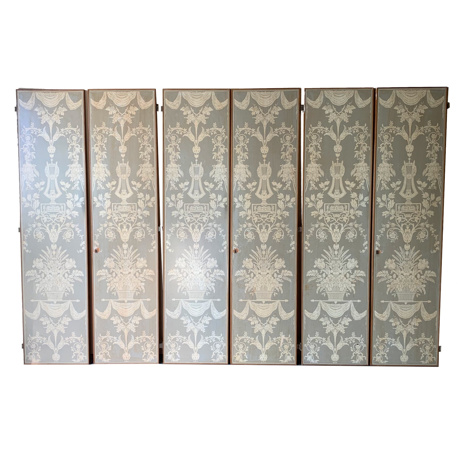 Gruppo di 6 ante / pannelli per uso decorativo