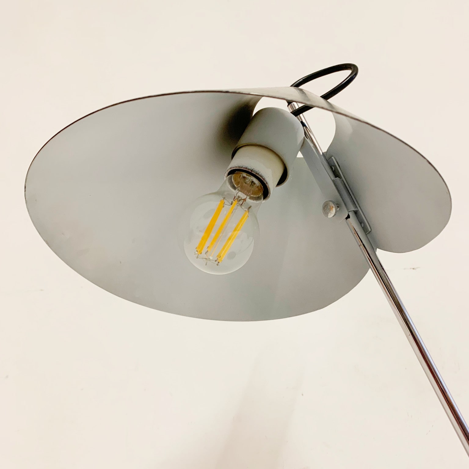 Luigi Caccia Dominioni per Azucena <br> Lampada da appoggio <br>mod. Base Ghisa - immagine 10